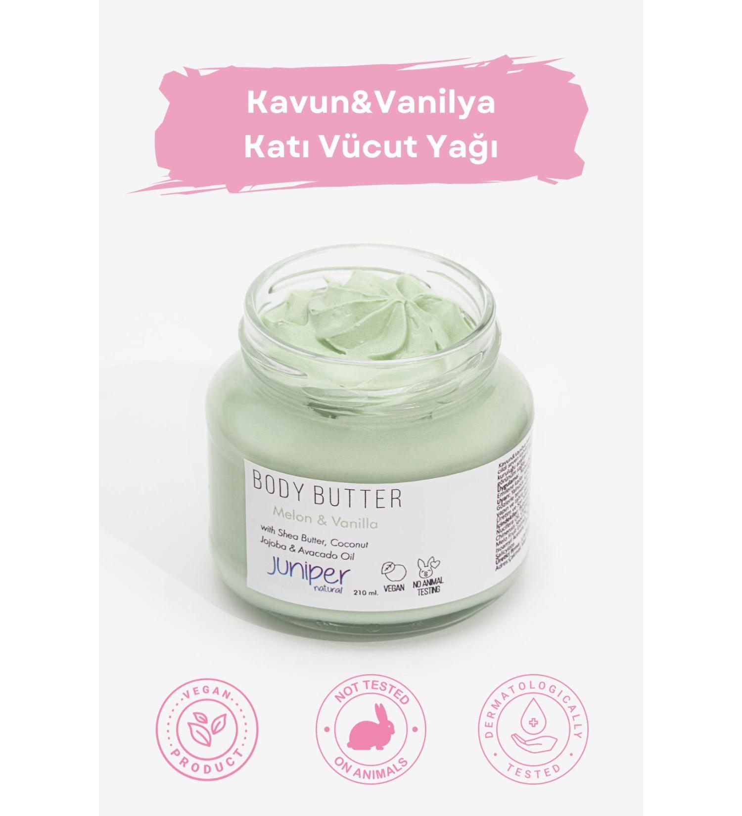 Juniper Natural Melon & Vanilla Solid Body Oil - Moisturizing Repairing Vegan - 210 Ml - Buy Online on GoSupps.com