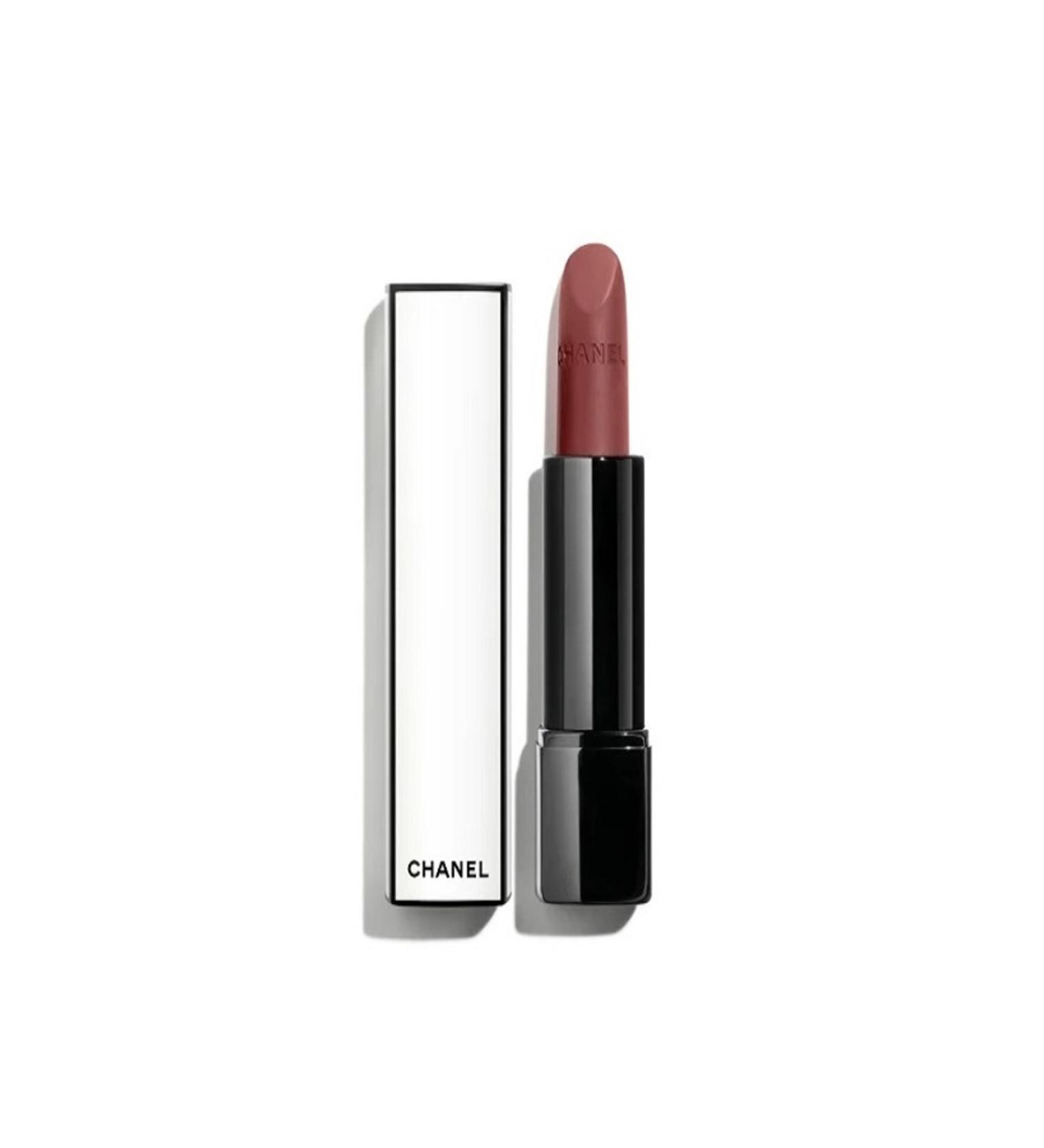 Chanel ROUGE ALLURE VELVET NUIT BLANCHE-Jojoba Oil Moisturizing Shiny Matte Lipstick