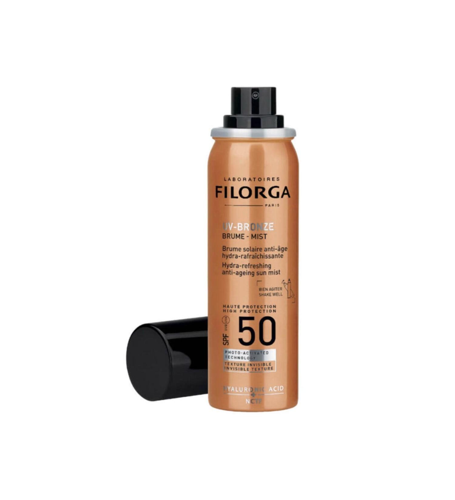 Filorga Uv-bronze Moisturizing and Protective Anti-Aging Spray Spf50 60 ml