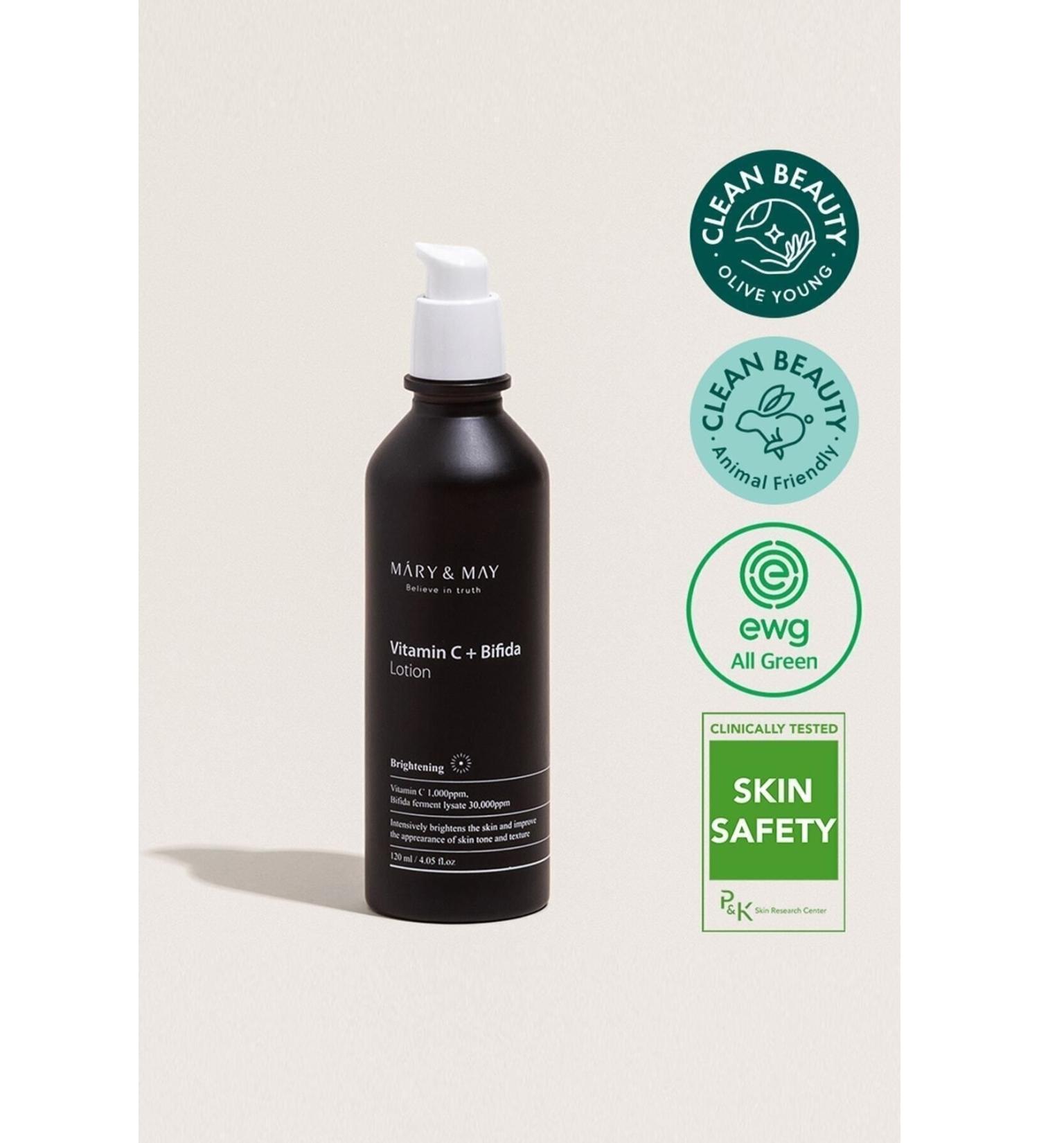 Mary & May Skin Barrier Strengthening Anti-Stain and Brightening Lotion - Vitamine C + Bifida Lotion - Buy Online on GoSupps.com