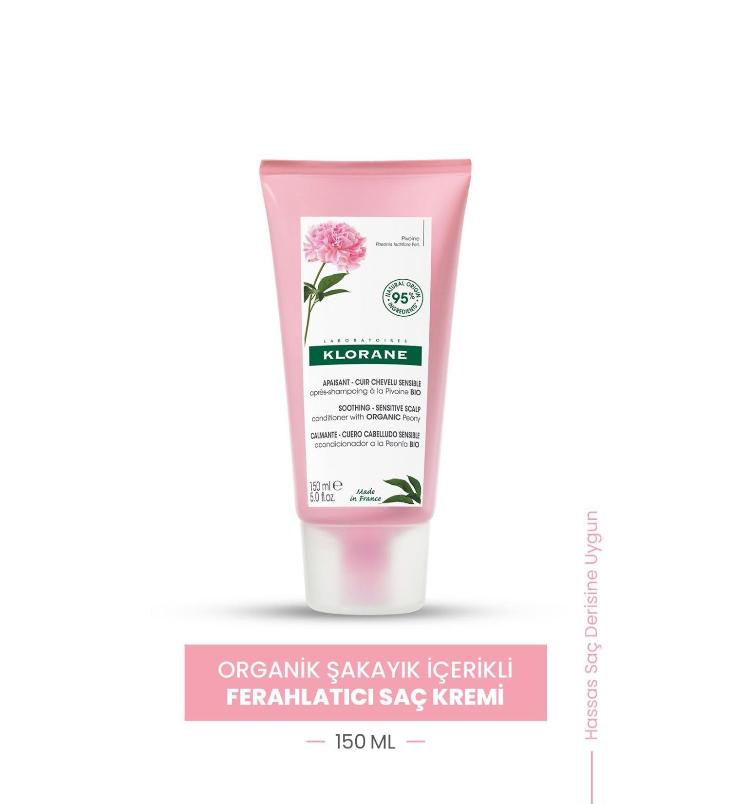 Klorane Organic Peony Refreshing Conditioner 150 Ml - Buy Online on GoSupps.com