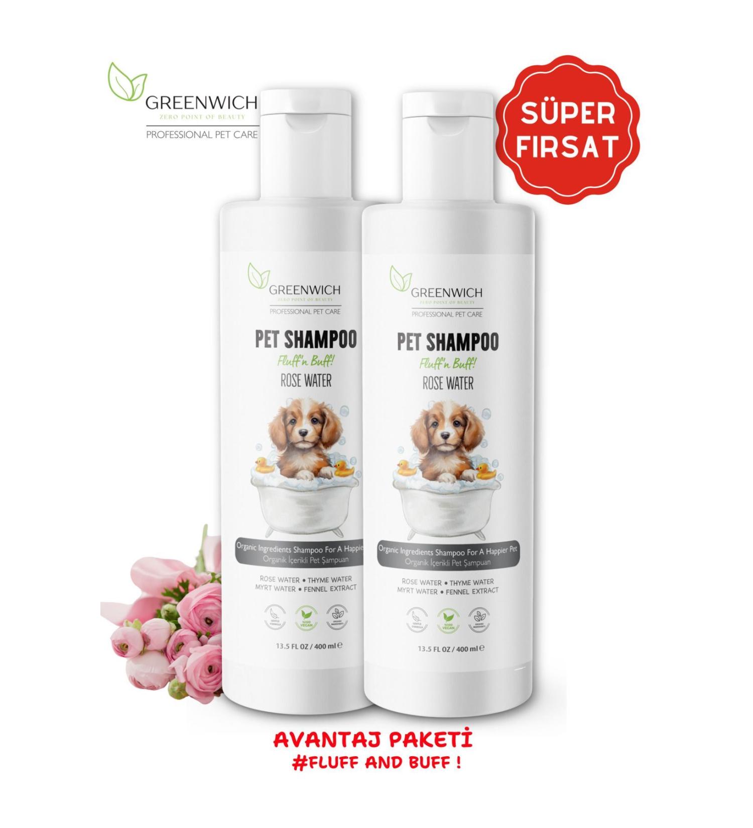 Greenwich Zero Point of Beauty Pet Shampoo Paw Shampoo Vegan Organic Cat Dog Purifying Itch Irritation Odor Eliminator 400 Ml*2 - Buy Online on GoSupps.com