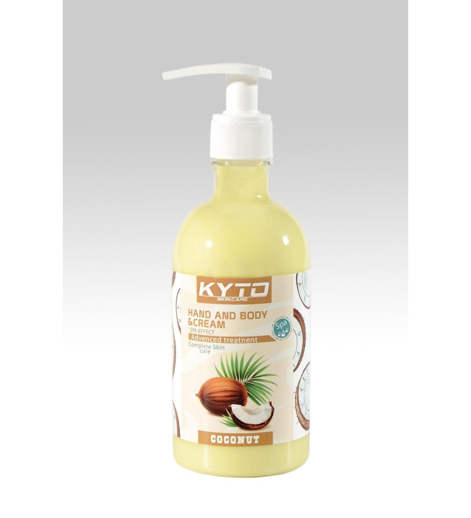 kyto Hand & Body Cream Coconut Extract 400 ml
