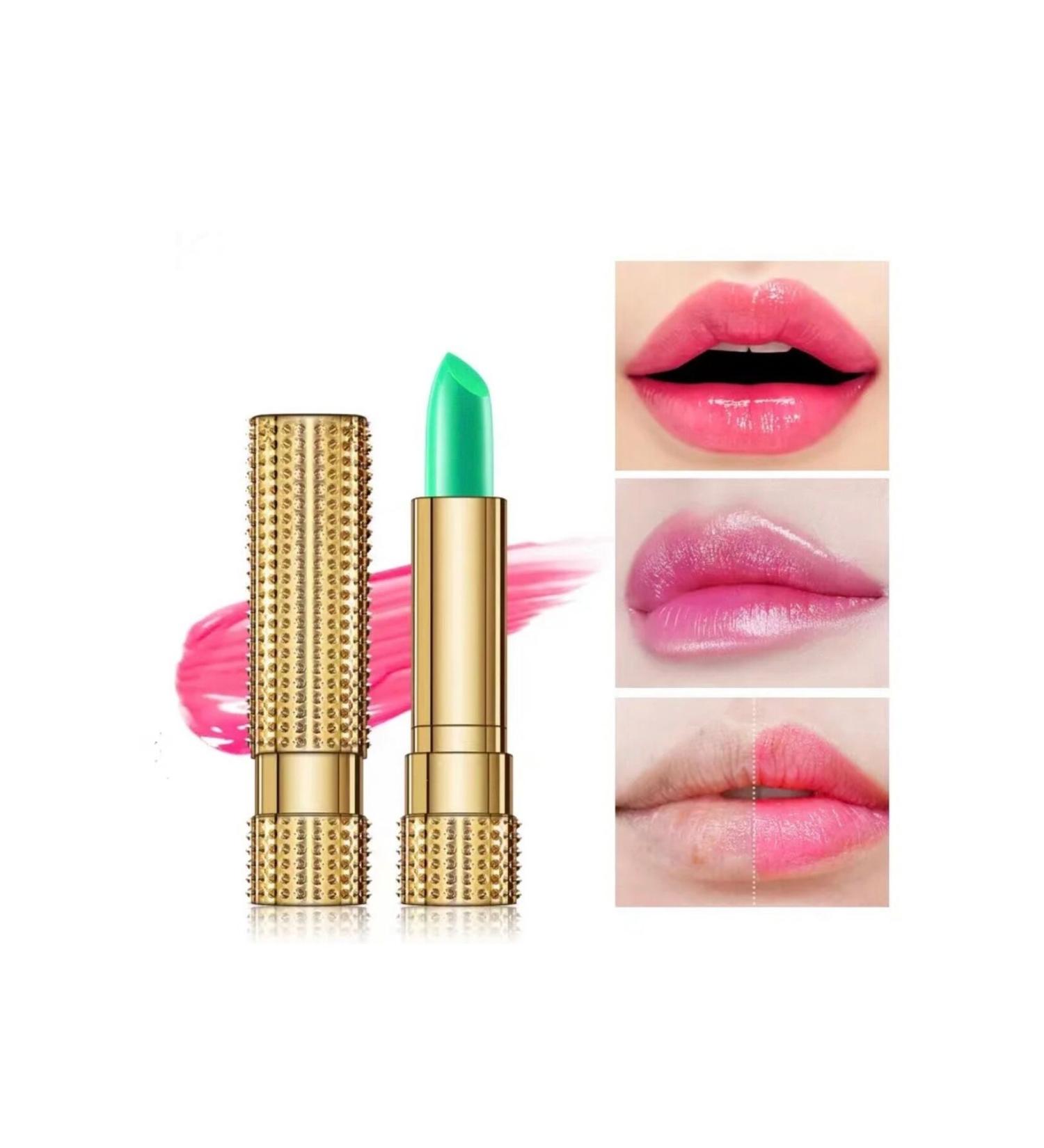 Zetmoda Magic lipstick color changing 24 hour long lasting lipstick pink