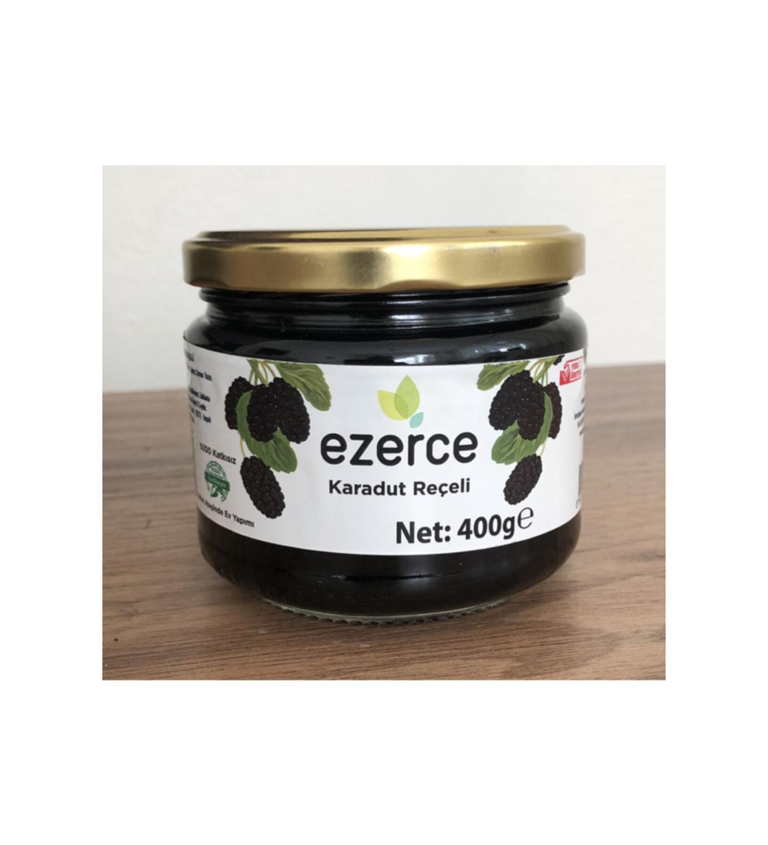 ezerce Black Mulberry Jam 380 G (TRADITIONAL HOME MADE)