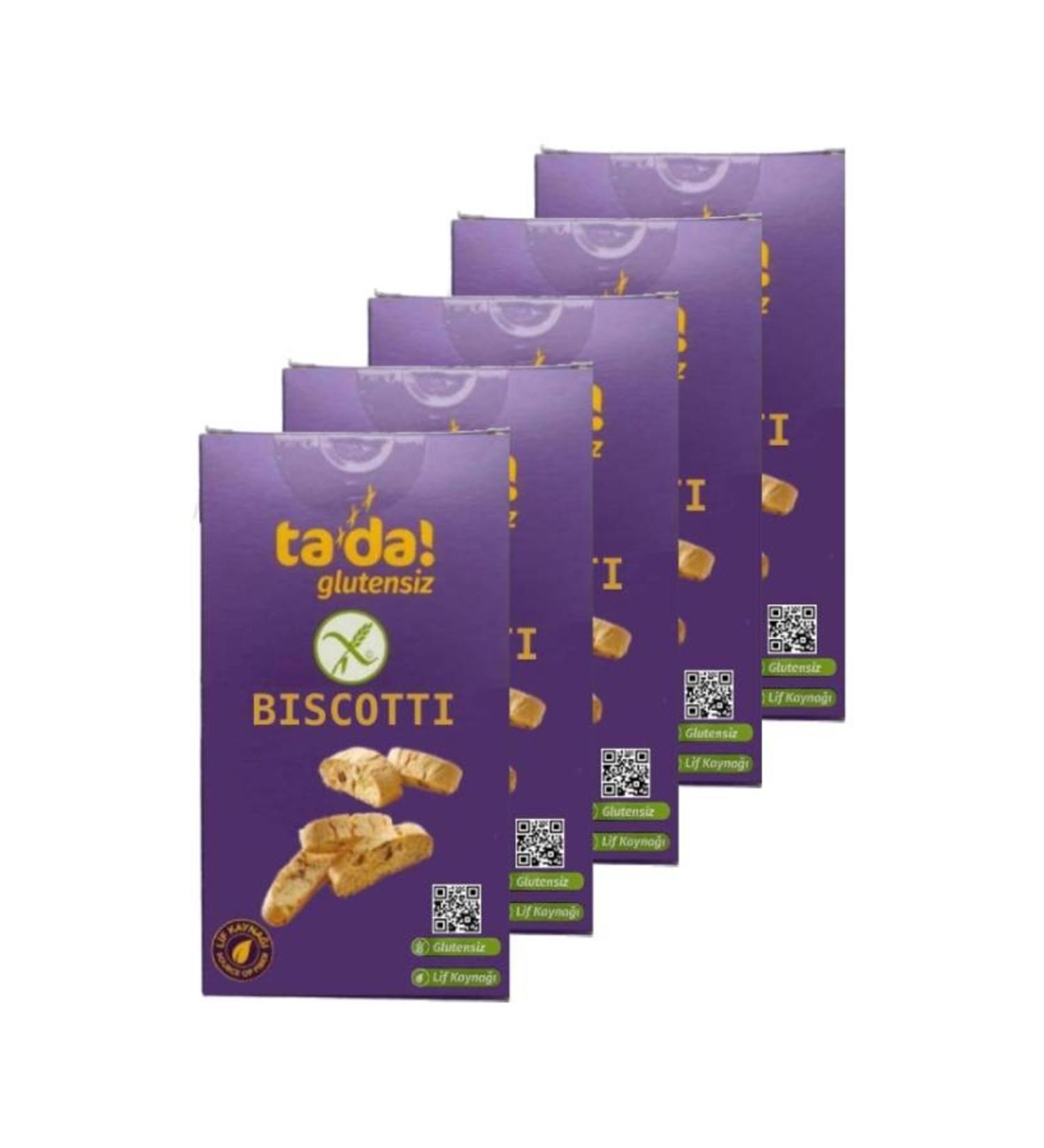 Tada Gluten-Free Gluten-Free Biscotti 110 Gr (5 Pieces)