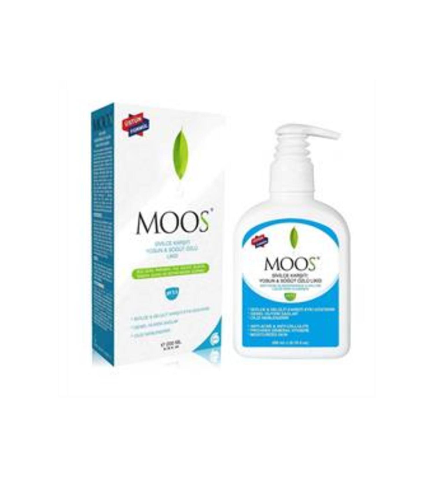 Baby ( CLAY MASK GIFT ) Moos Seaweed & Willow Essence Liquid Facial Cleanser 200 ml ( 1 PIECE )