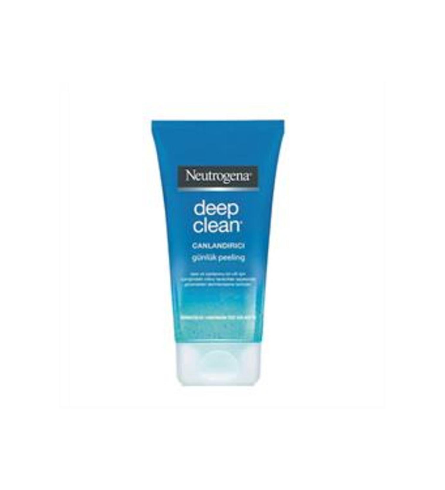 Baby ( CLAY MASK GIFT ) Neutrogena Deep Clean Daily Scrub Peeling Gel 125ml ( 1 PIECE )