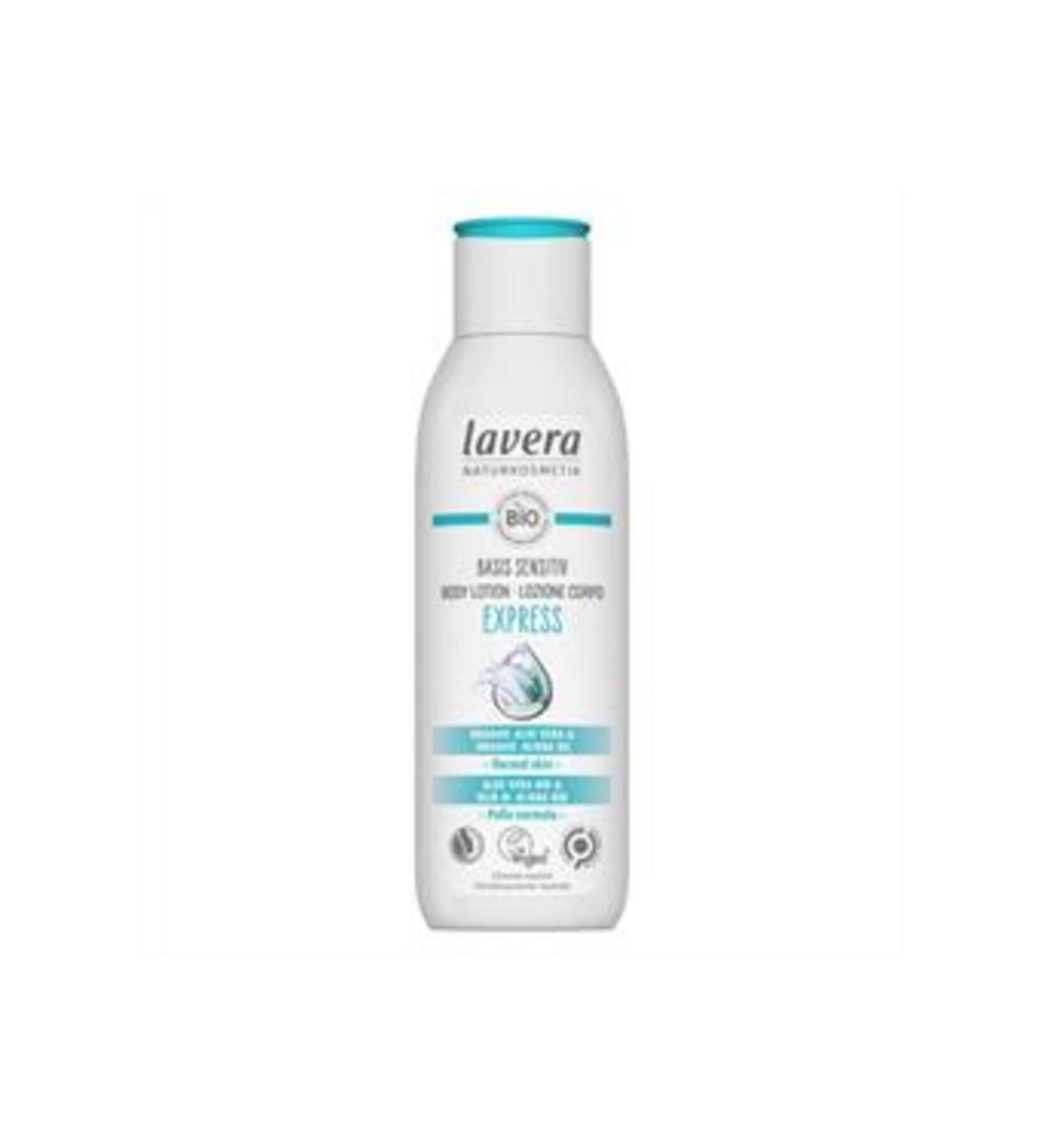 ( CLAY MASK GIFT ) Lavera Basis Sensitive Express Body Lotion 250ml ( 1 PIECE )