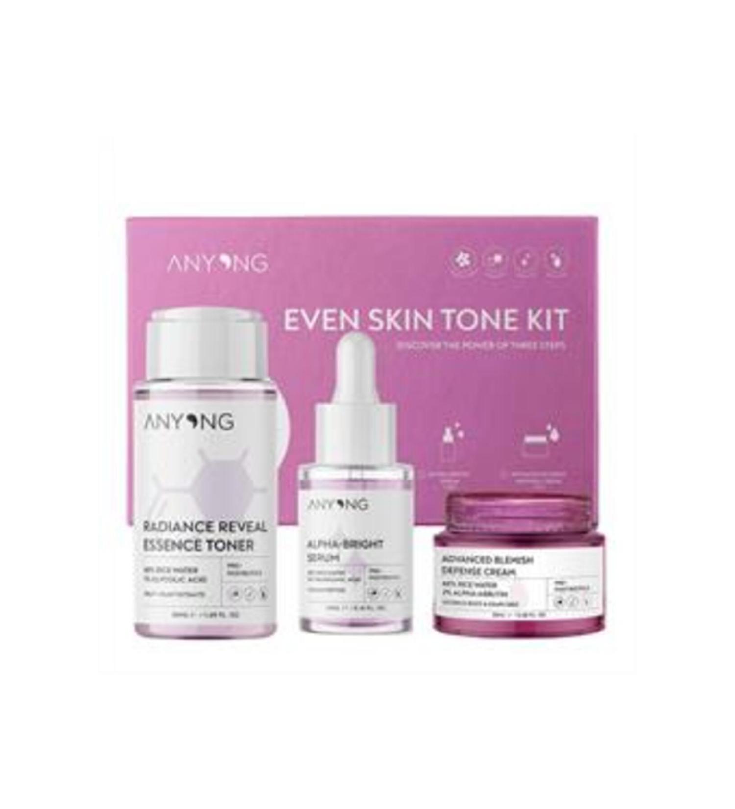 Baby ( CLAY MASK GIFT ) Anyong Anti-Spot and Brightening Skin Care Set ( 1 PIECE )