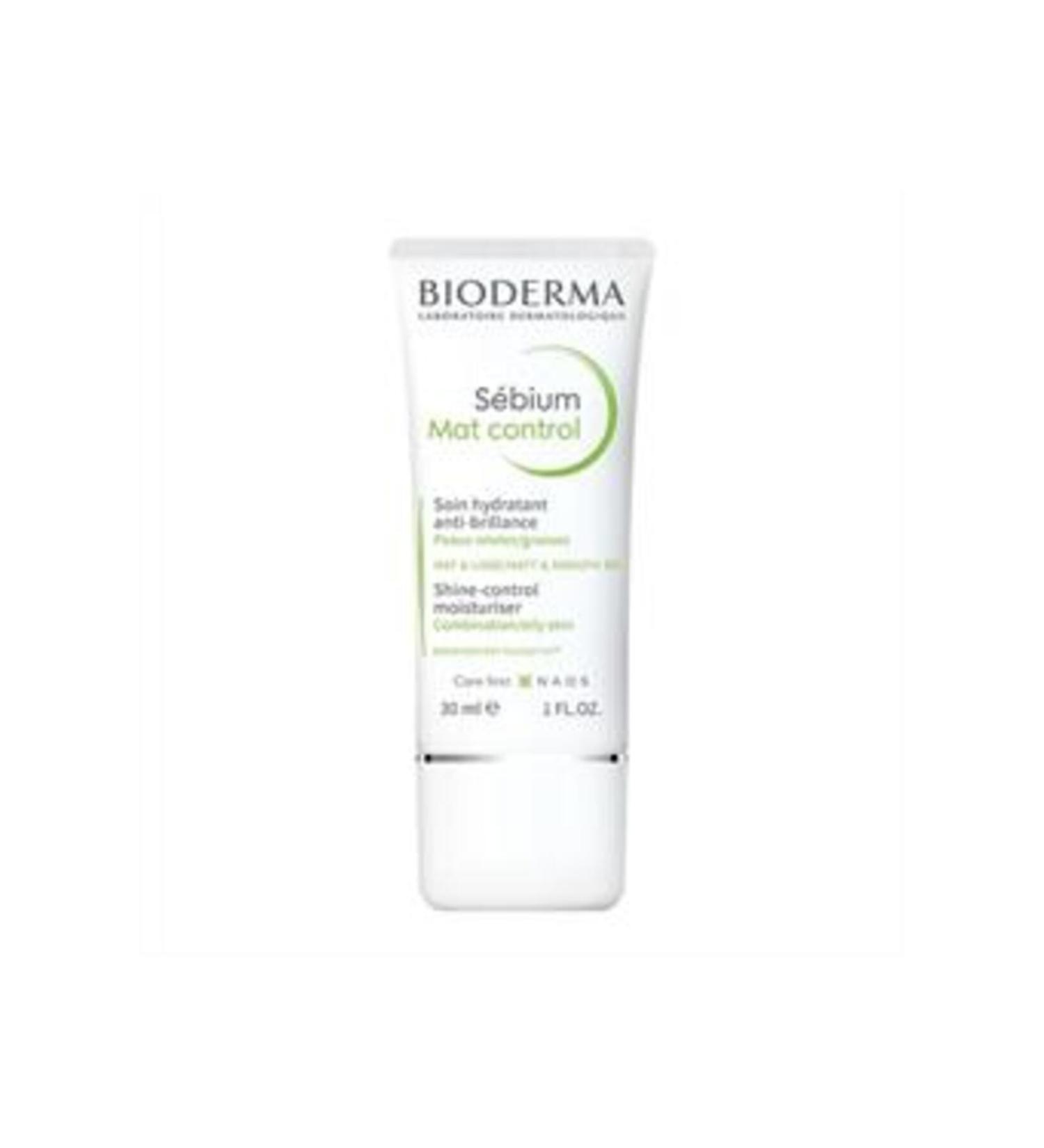 Baby ( CLAY MASK GIFT ) Bioderma Sebium Mat Control Gel Cream 30ml ( 1 PIECE )