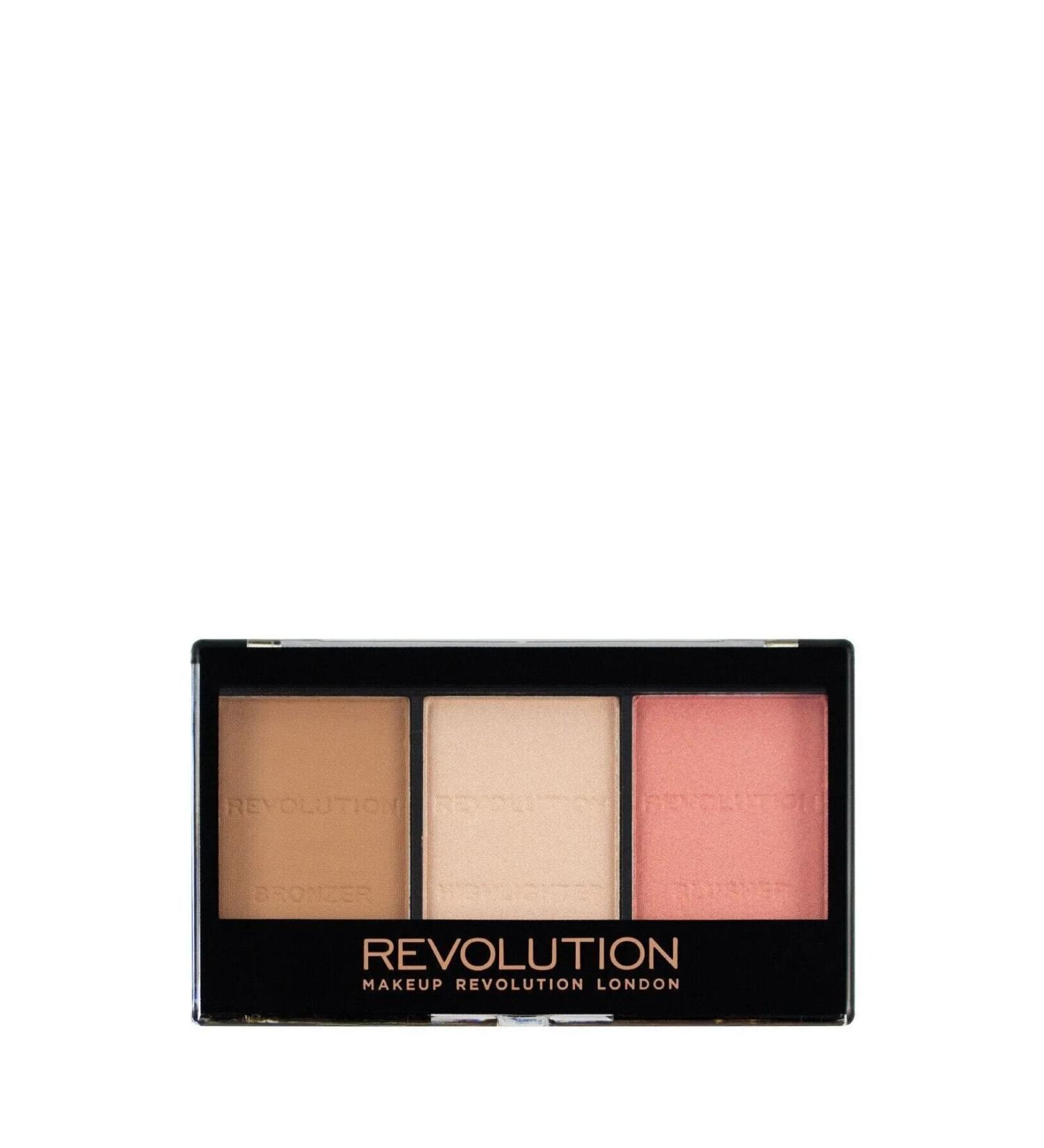 Revolution Ultra Sculpt Contour Palette Bronzing Blush Highlighting Contour Palette C01 3.6gr - Buy Online on GoSupps.com