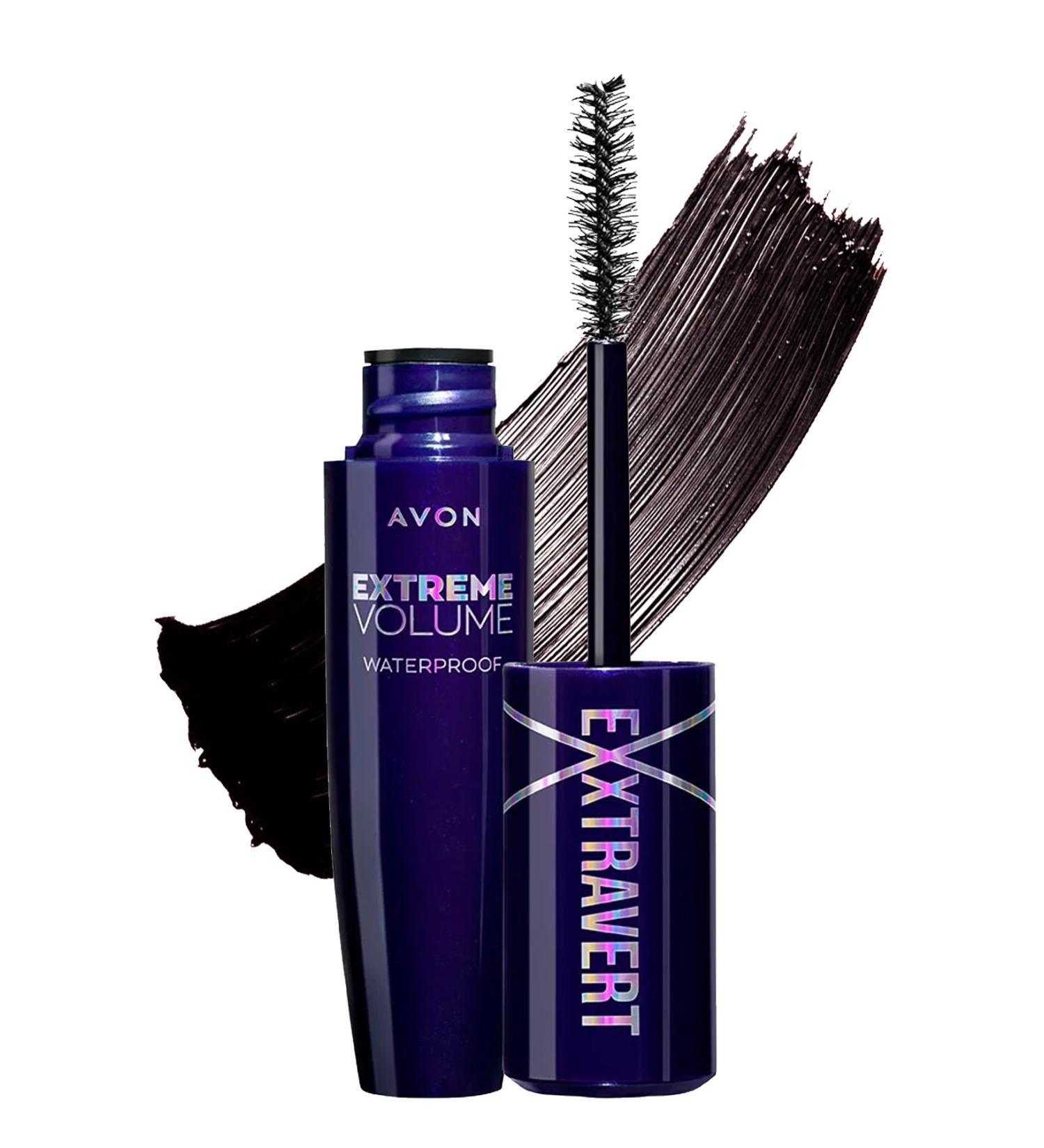 Avon Exxtravert Extreme Waterproof Volume Mascara Brown Black - Buy Online on GoSupps.com
