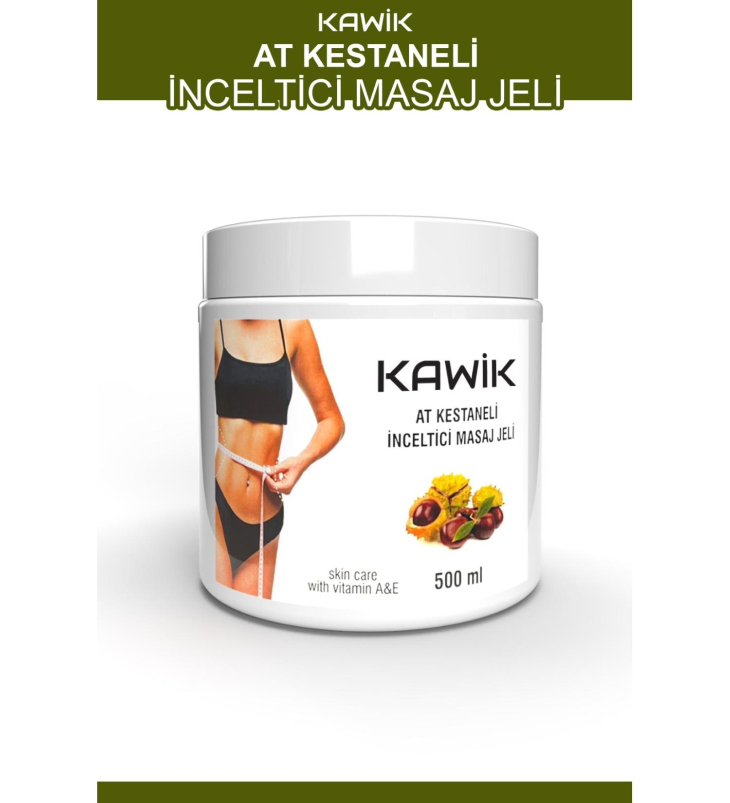 KAW K Horse Chestnut Massage Gel 500 ml 5 PIECES