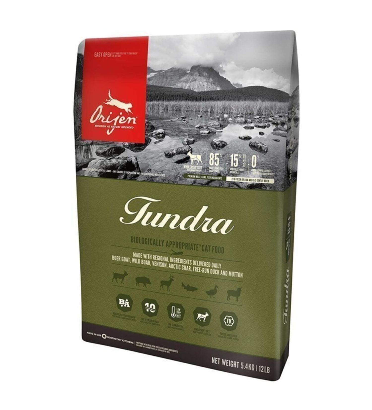 Orijen Tundra Cat Food 1.8kg - For All Breeds and Life Stages