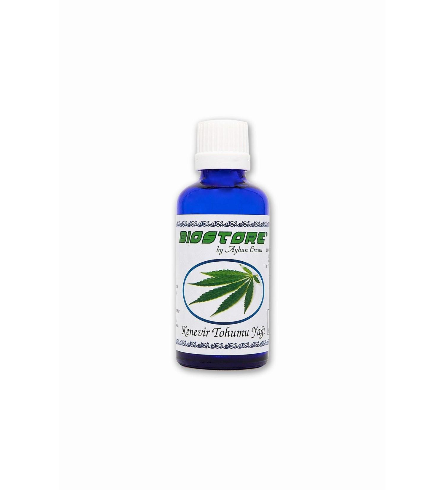 Biostore Cold Pressed Hemp Seed Hemp Seed Oil 50 ml