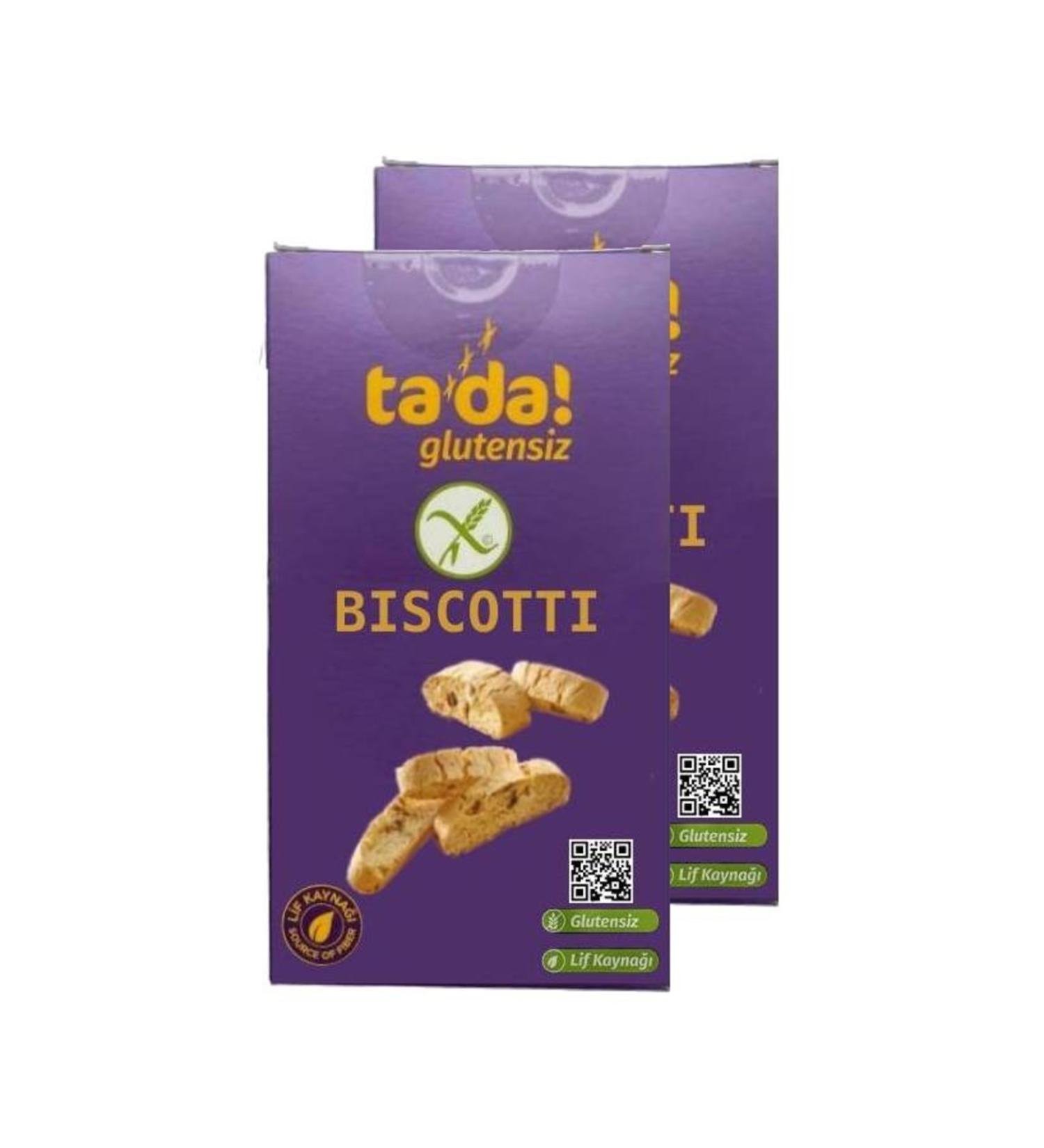 Tada Gluten-Free Gluten-Free Biscotti 110 Gr (2 Pieces)
