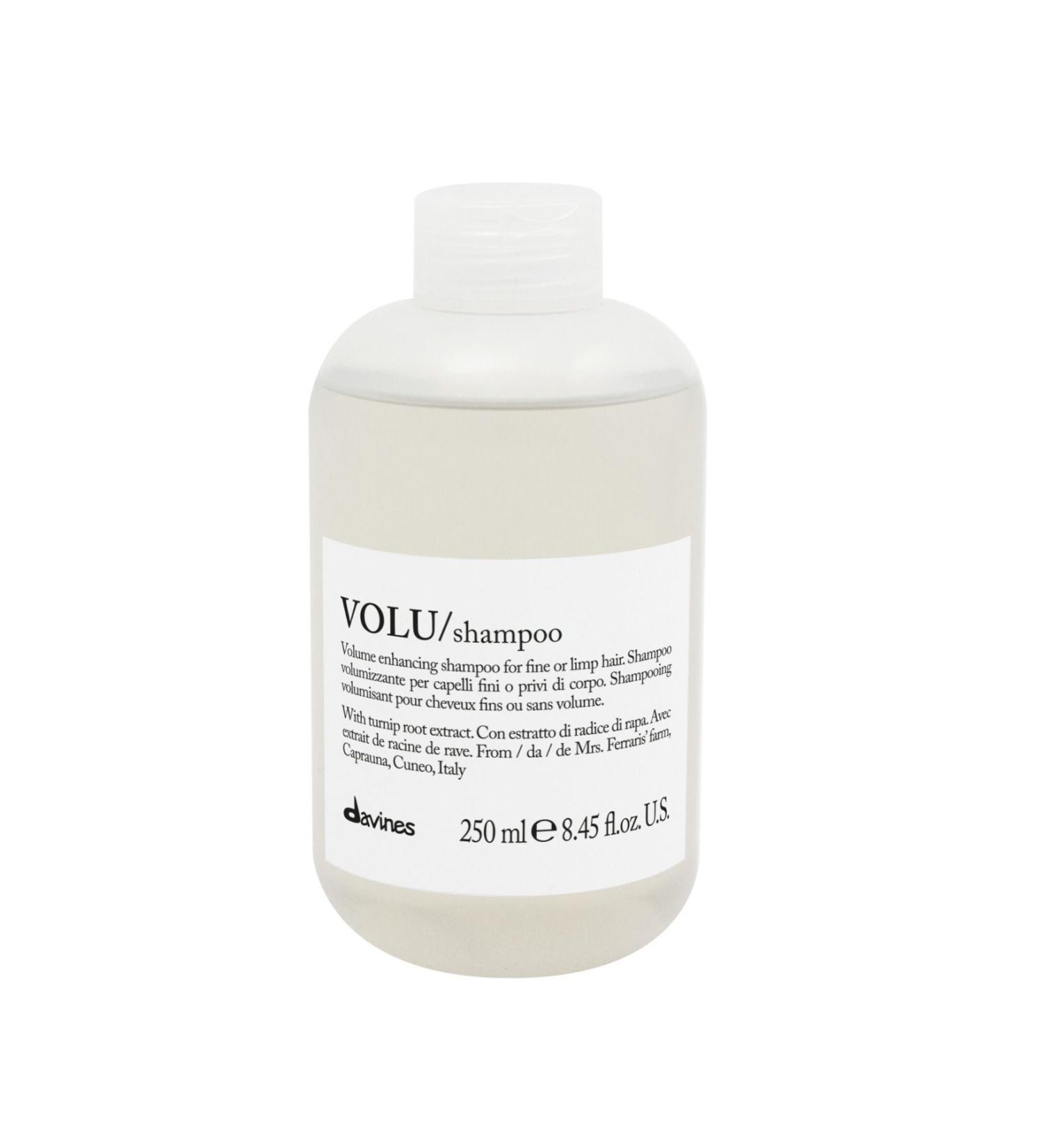 Davines VOLU SHAMPOO - VOLUMIZING SHAMPOO FOR THIN AND LIFELESS HAIR 250 ML ZERO12