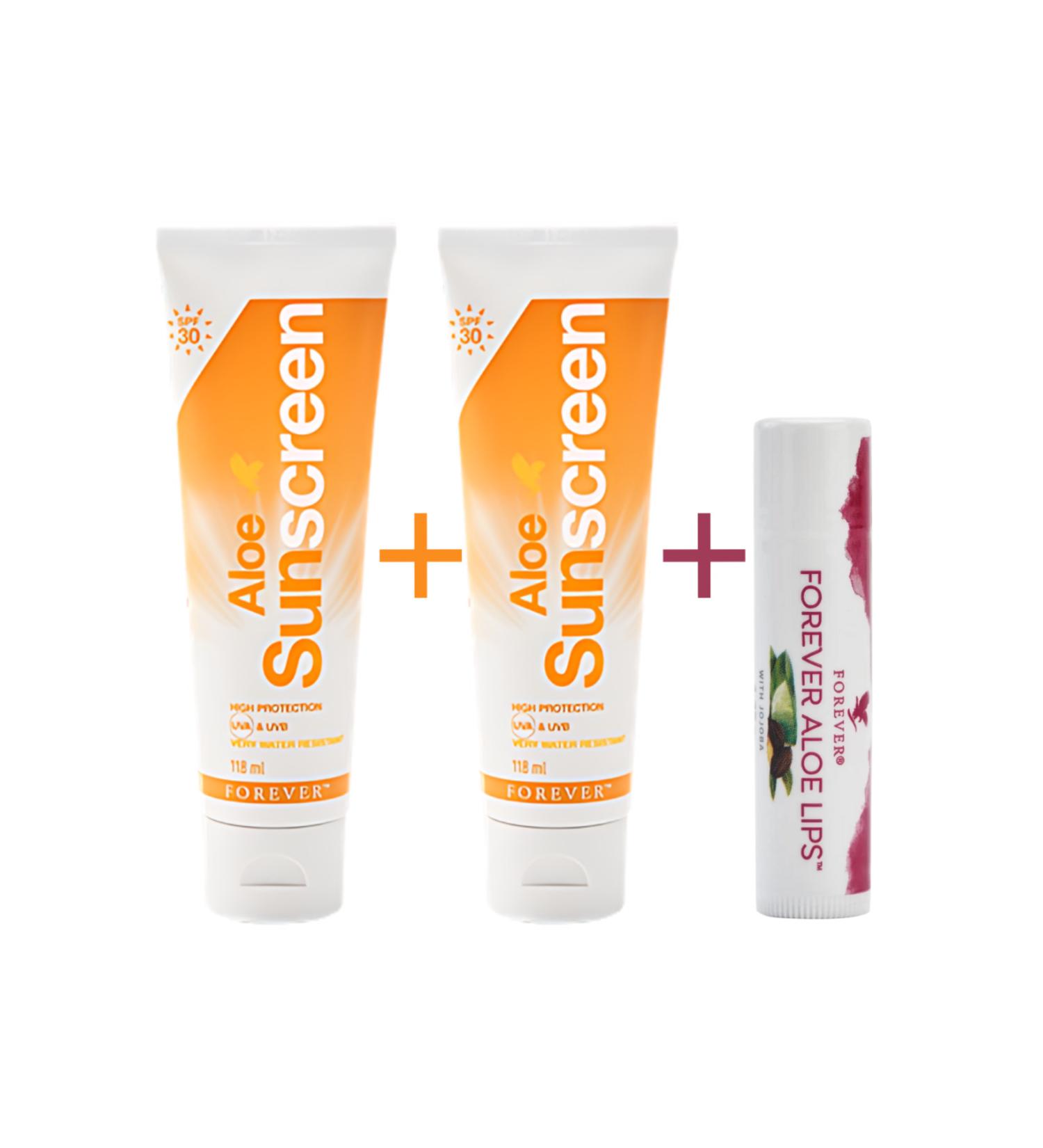 Forever Living Forever Aloe Sunscreen-lips