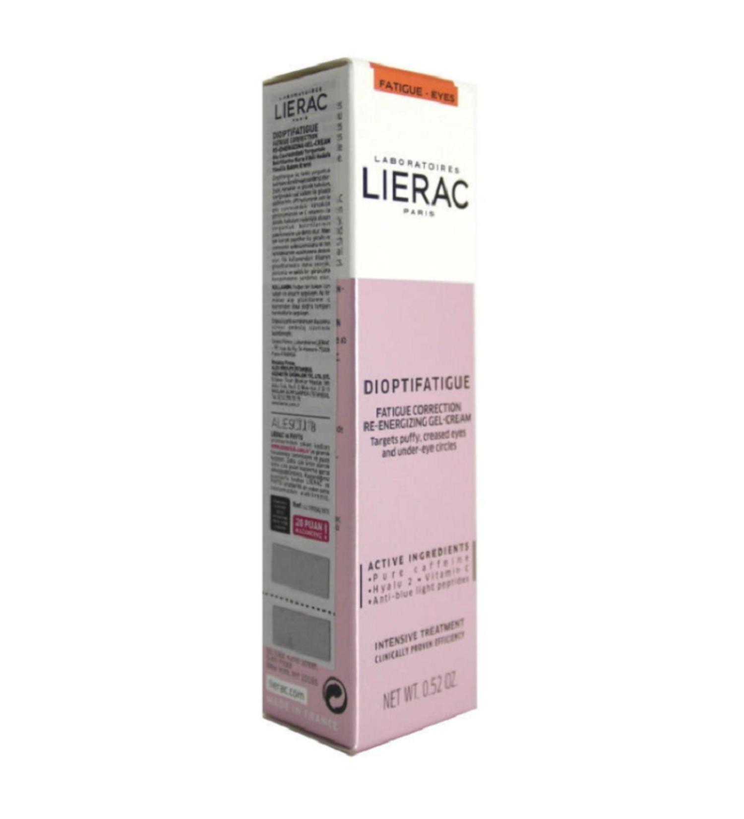 Lierac Dioptifatigue Fatigue Correction Re-Energizing Gel Cream 15 ml