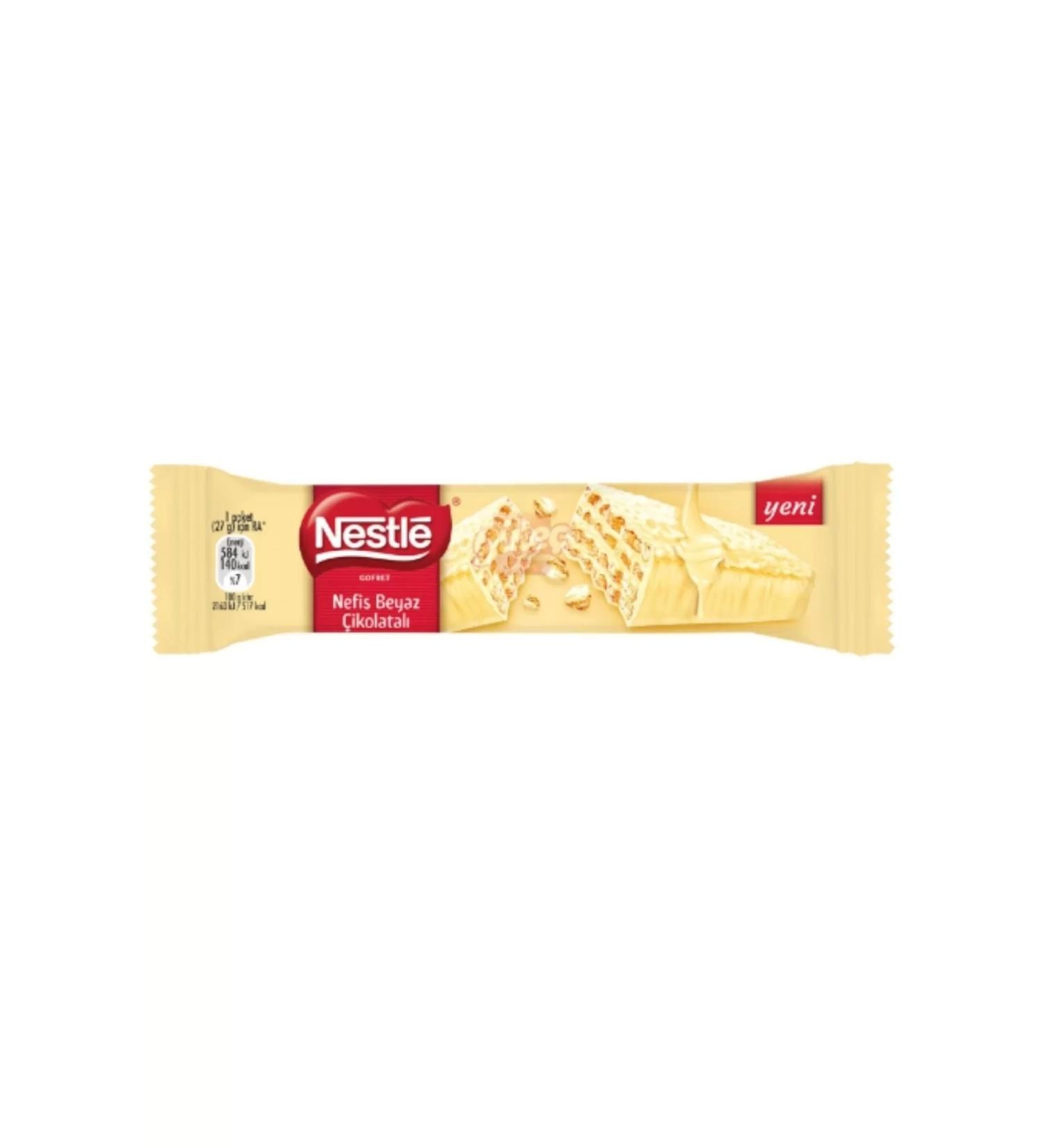 Nestle White Crispy Wafer 27G x 20 Li