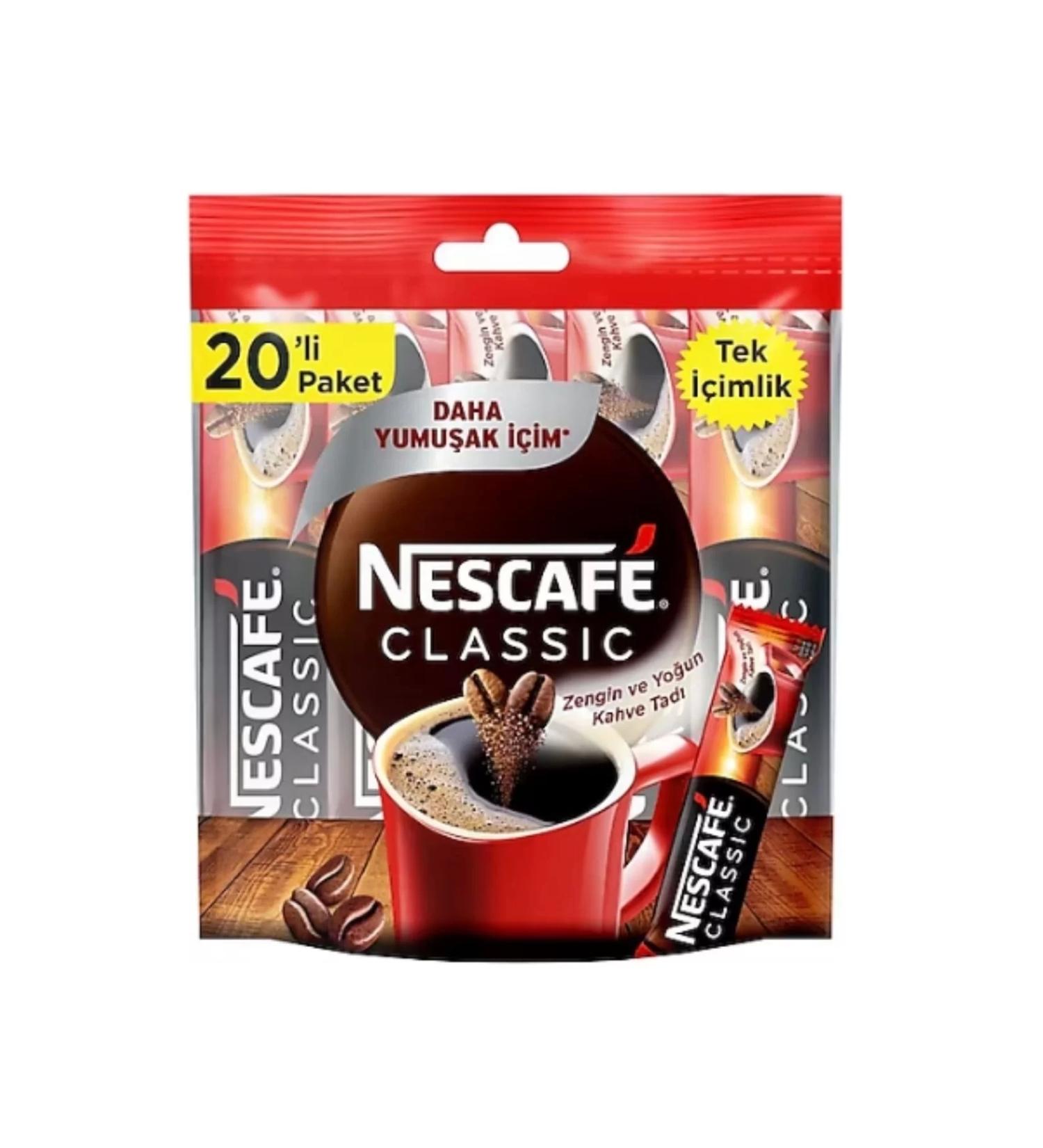 Nescafe Classic Single Serving Coffee 2G x 20 Li