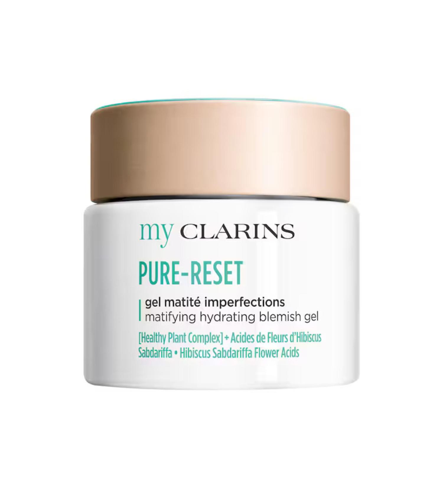 Clarins PURE-RESET - Mattifying Gel for Imperfections - 50 ml - Buy Online on GoSupps.com