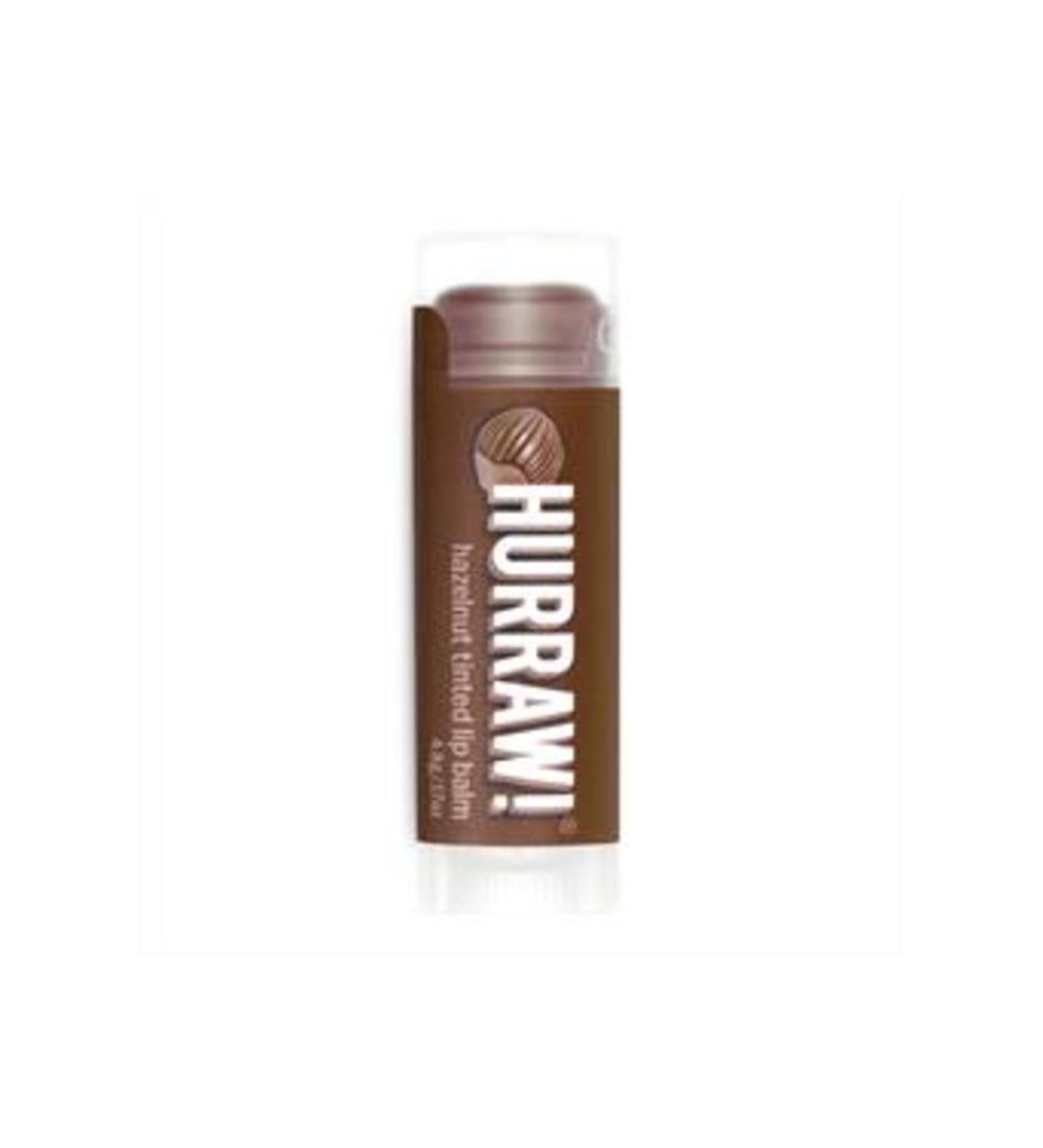 ( CLAY MASK GIFT ) Hurraw Hazelnut Tinted Lip Balm Lip Balm Hazelnut 4.8gr ( 1 PIECE )