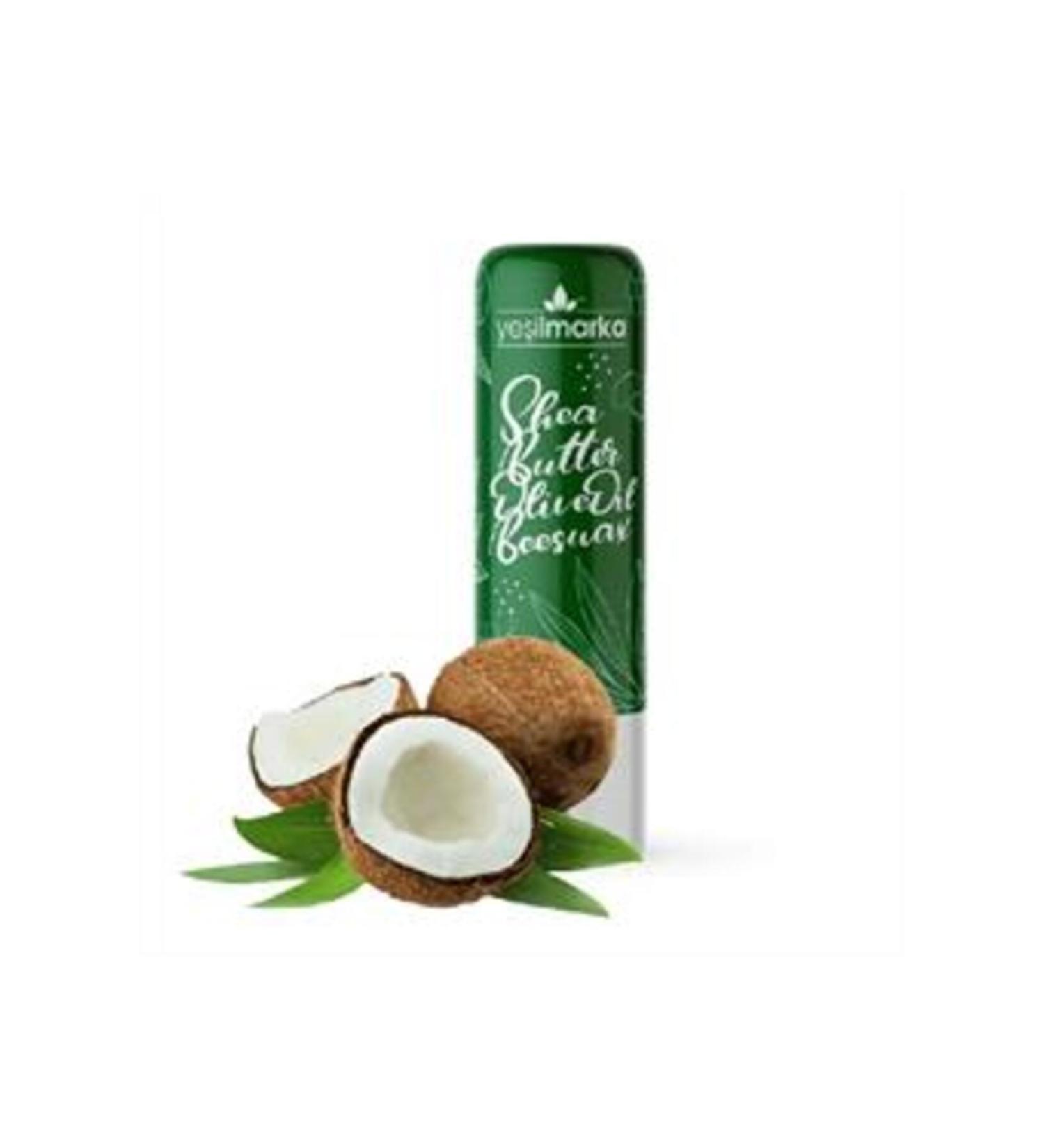 Baby ( CLAY MASK GIFT ) Ye ilmarka Natural Lip Balm Coconut Flavored 4.15 gr ( 1 PIECE )