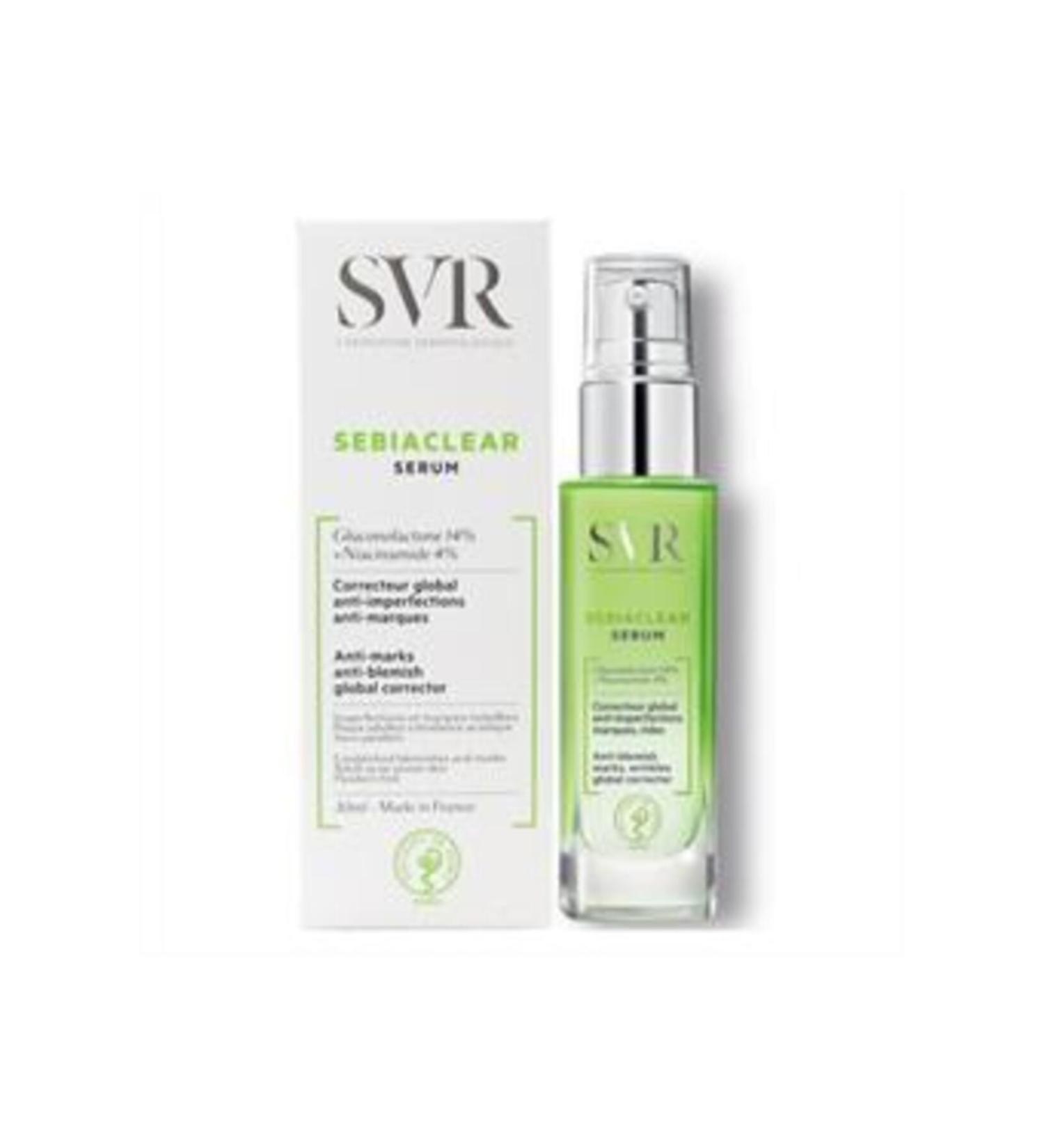 Baby ( CLAY MASK GIFT ) Svr Sebiaclear Serum for Mixed and Irregular Skin 30ml ( 1 PIECE )