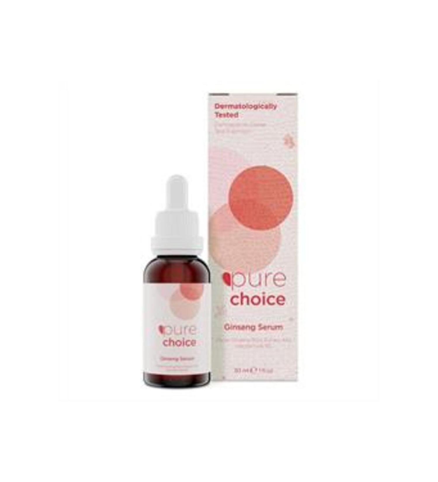 Baby ( CLAY MASK GIFT ) Pure Choice Ginseng Skin Tone Equalizing Serum 30ml ( 1 PIECE )