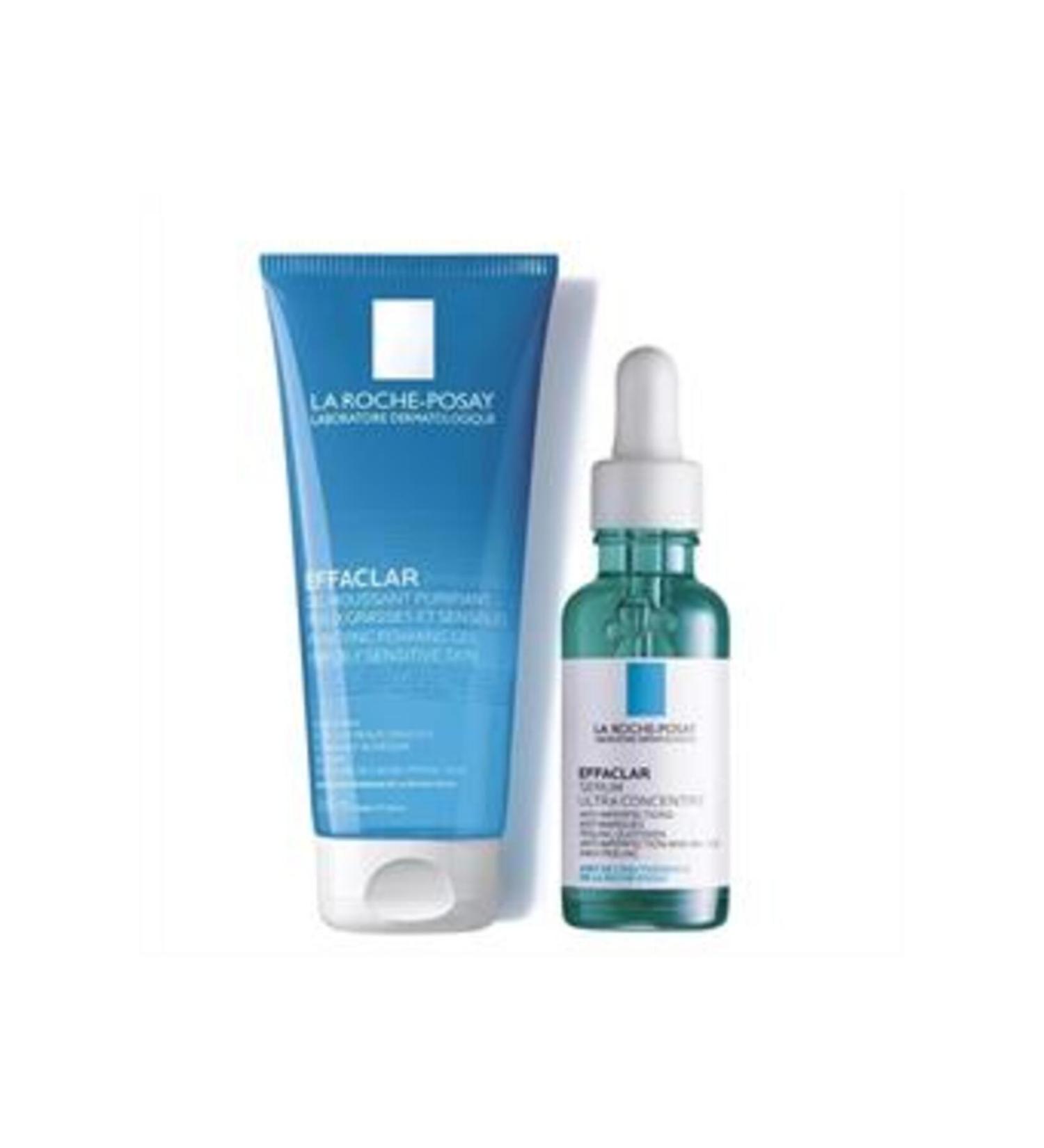 Baby ( CLAY MASK GIFT ) La Roche Posay Smooth Skin Care Set ( 1 PIECE )