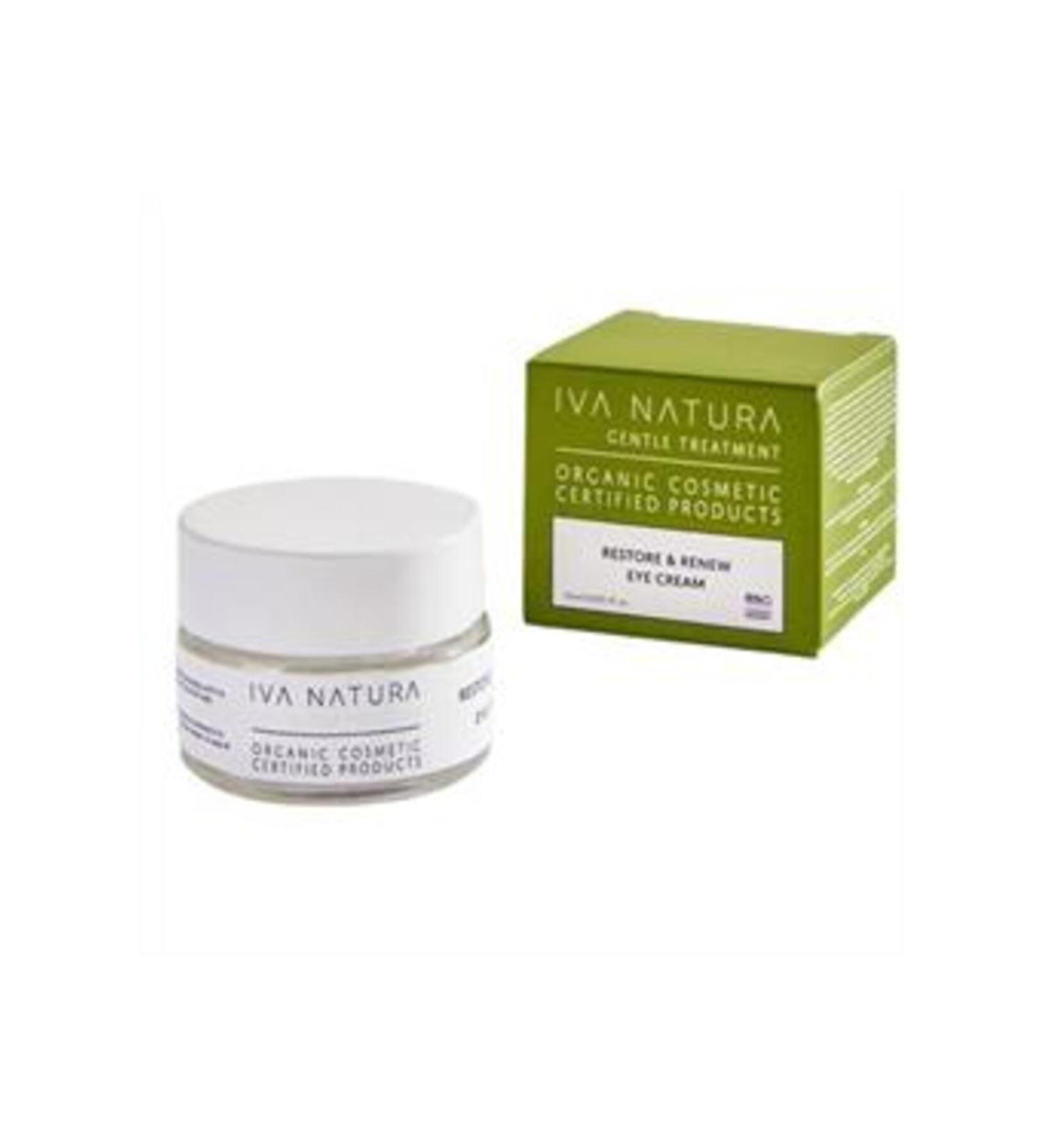 Baby ( CLAY MASK GIFT ) Iva Natura Organic Eye Contour Care Cream 15ml ( 1 PIECE )