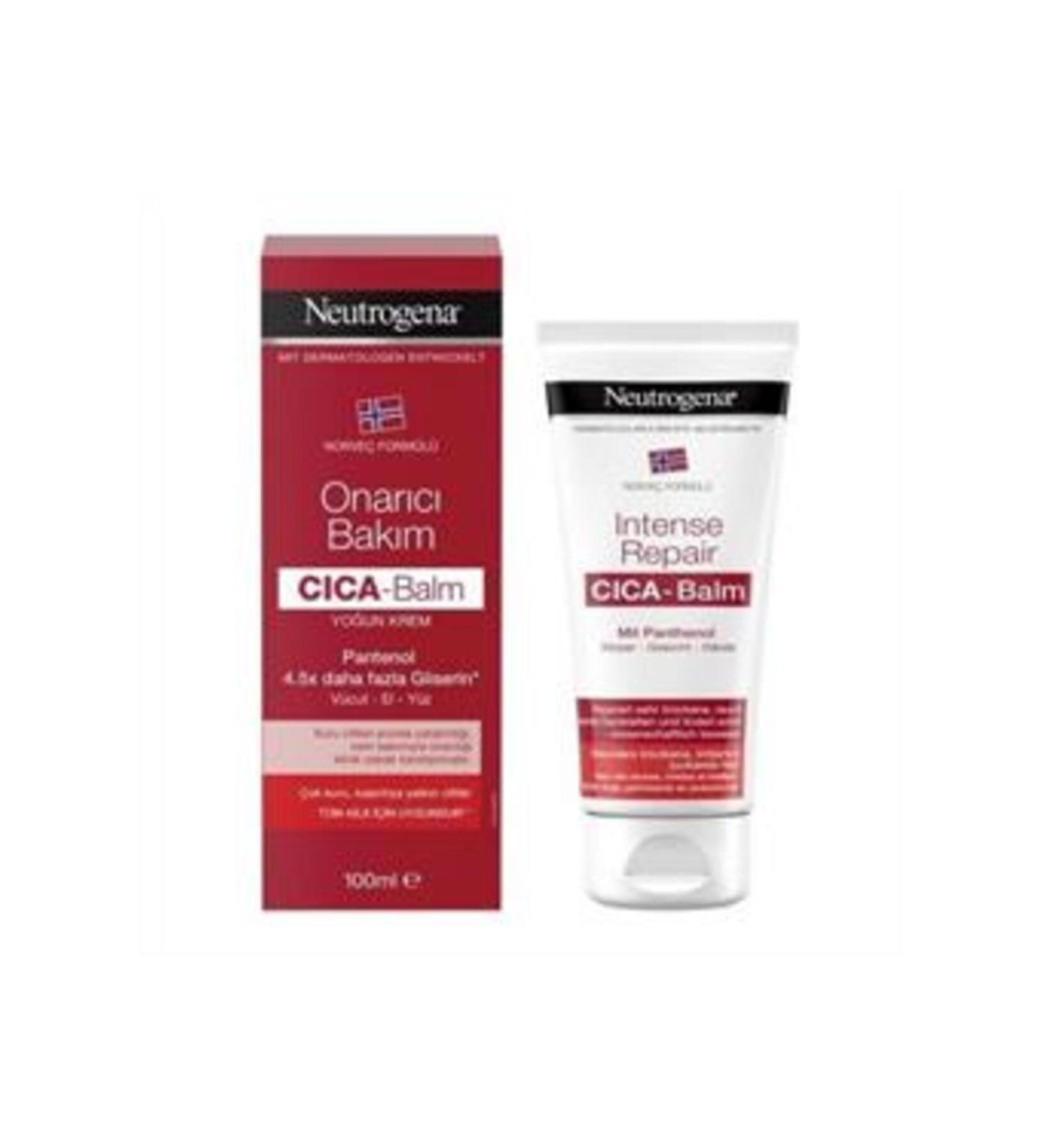 Baby ( CLAY MASK GIFT ) Neutrogena Repair Care CICA-Balm Intensive Cream 100ml ( 1 PIECE )
