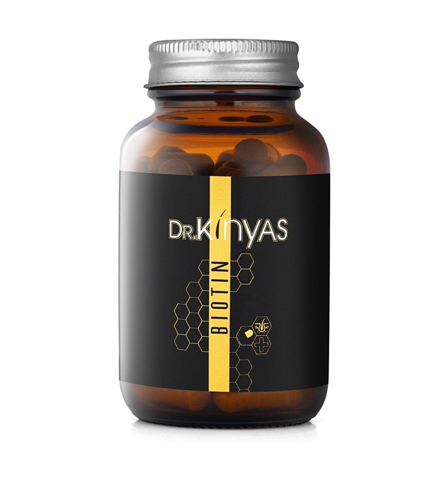 DR KINYAS Dr.kinyas Biotin Hair Vitamin 60 Tablets Zinc Folic Acid Hair Vitamin - Buy Online on GoSupps.com
