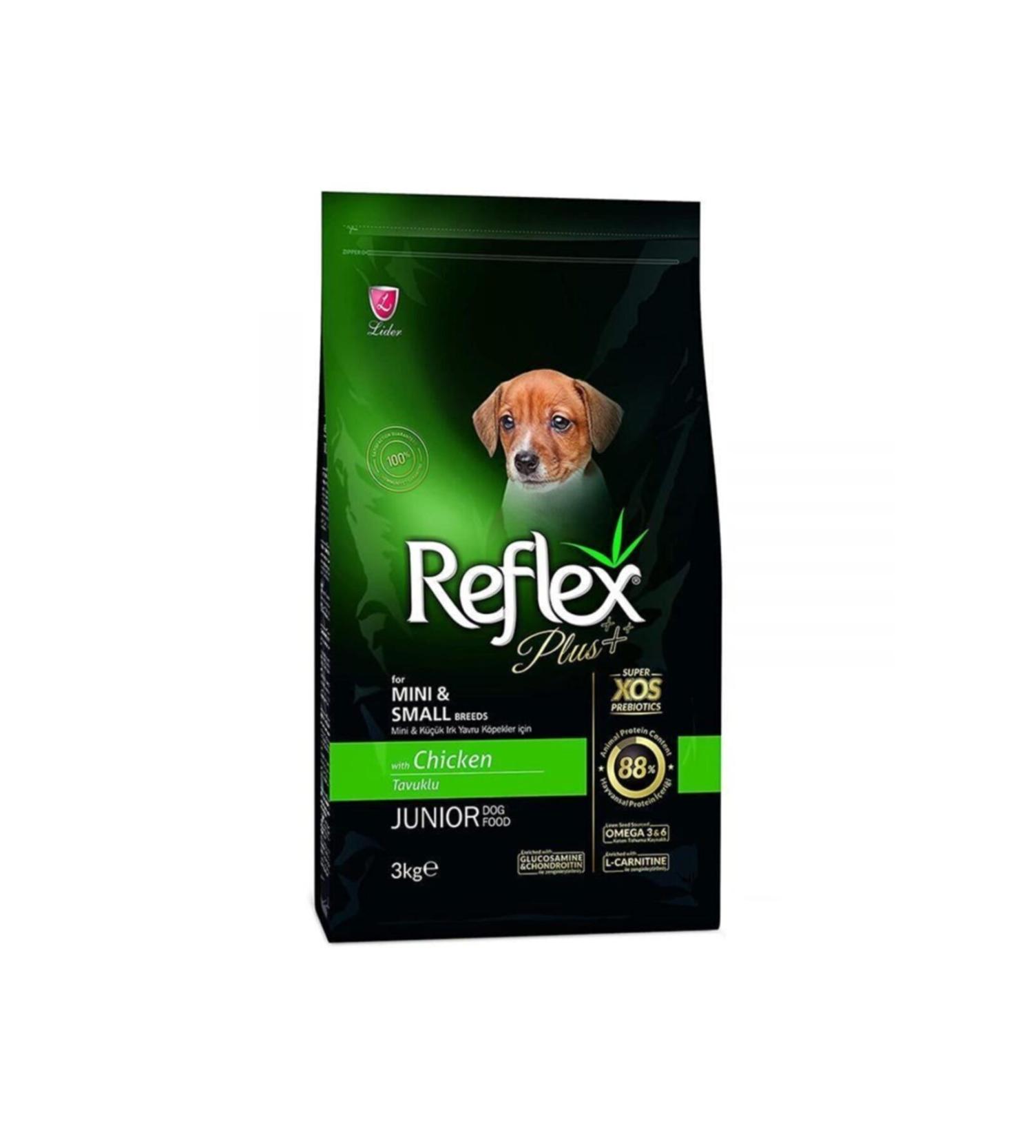 Reflex Small Junior Mini Chicken Puppy Food 3 Kg