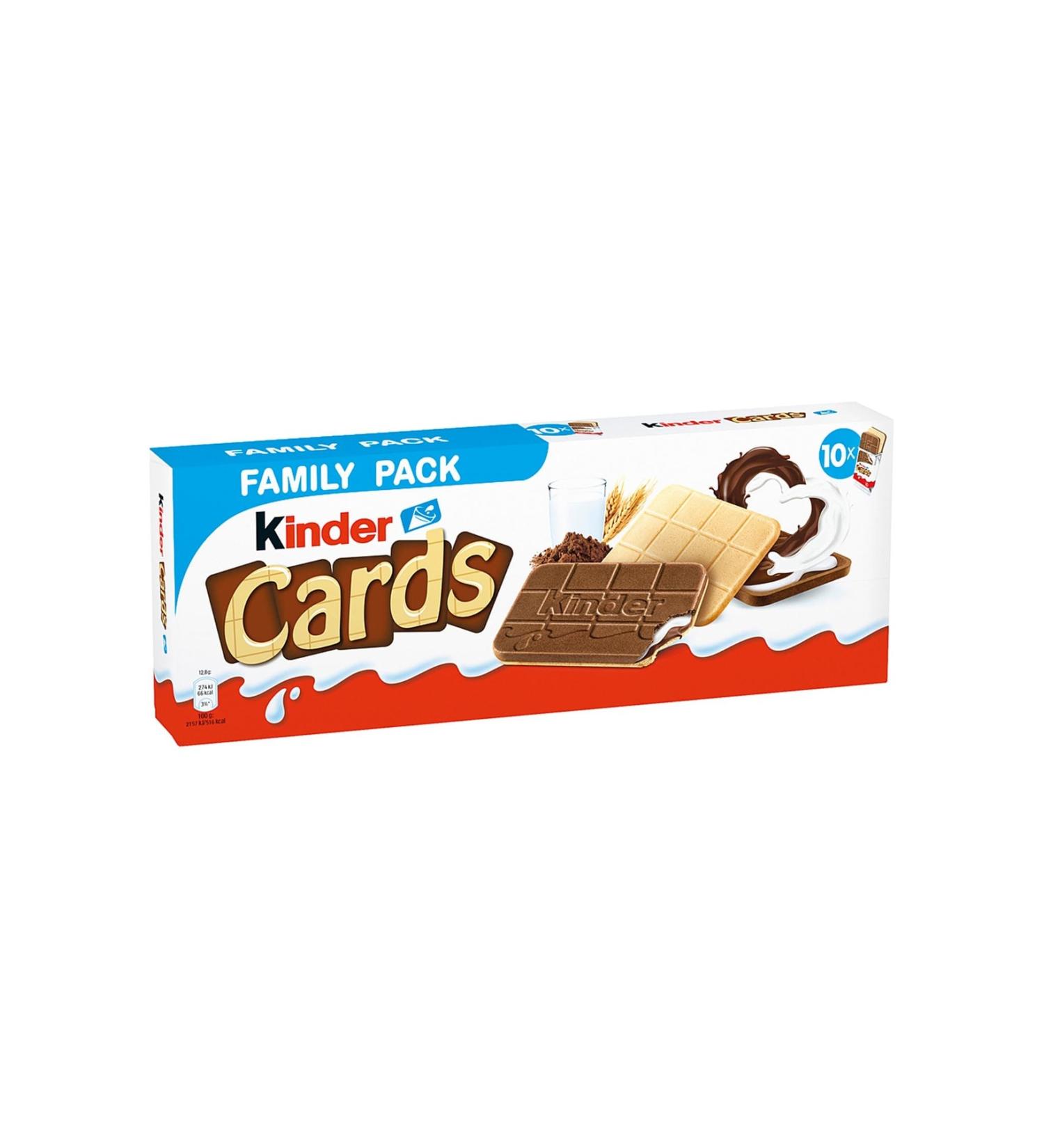 Kinder Cards Biscuits Family Pack 256 g