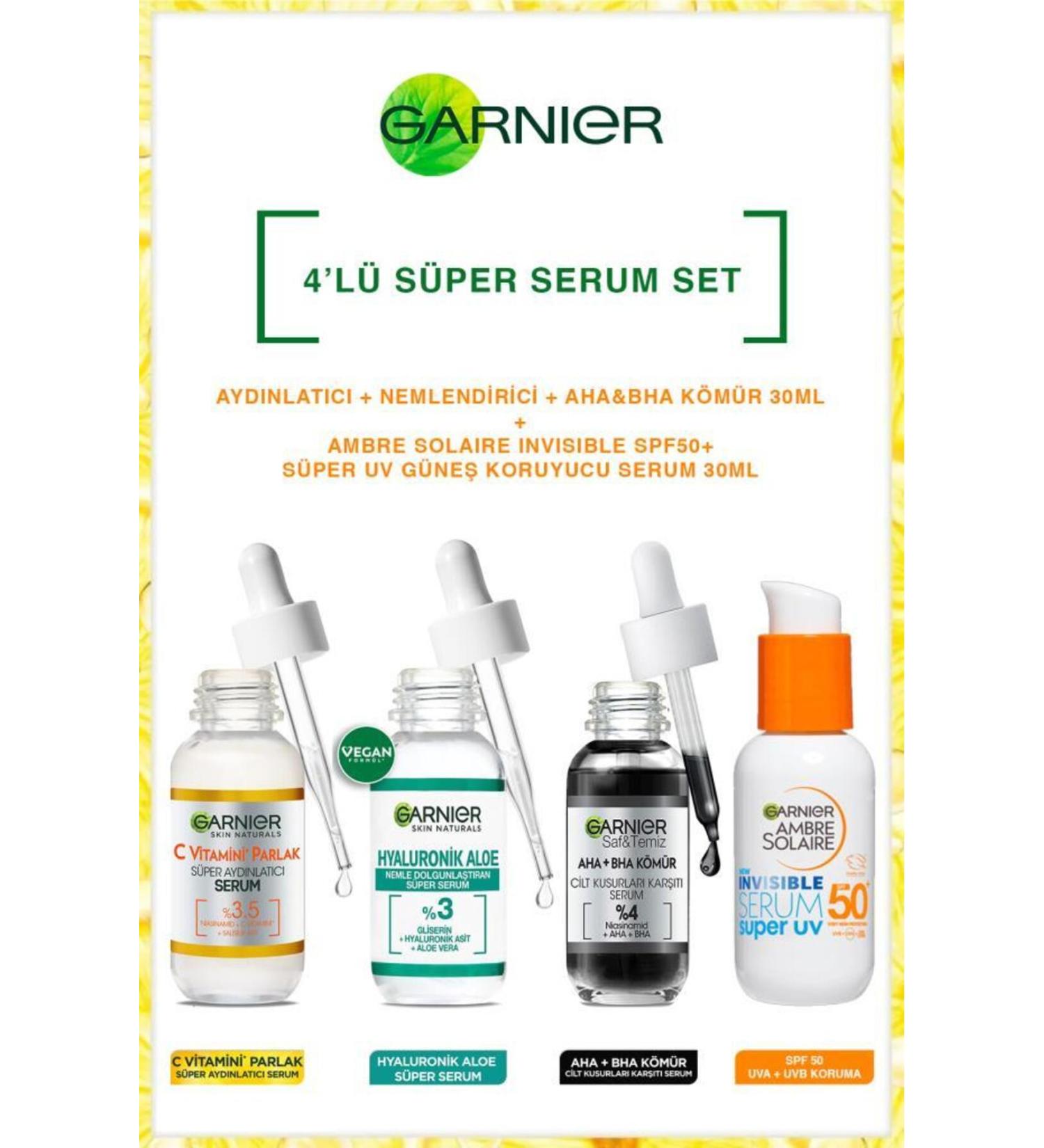 Garnier Moisture-Brightening-Peeling Effect Skin Beautifying Sunscreen Care Set - Buy Online on GoSupps.com