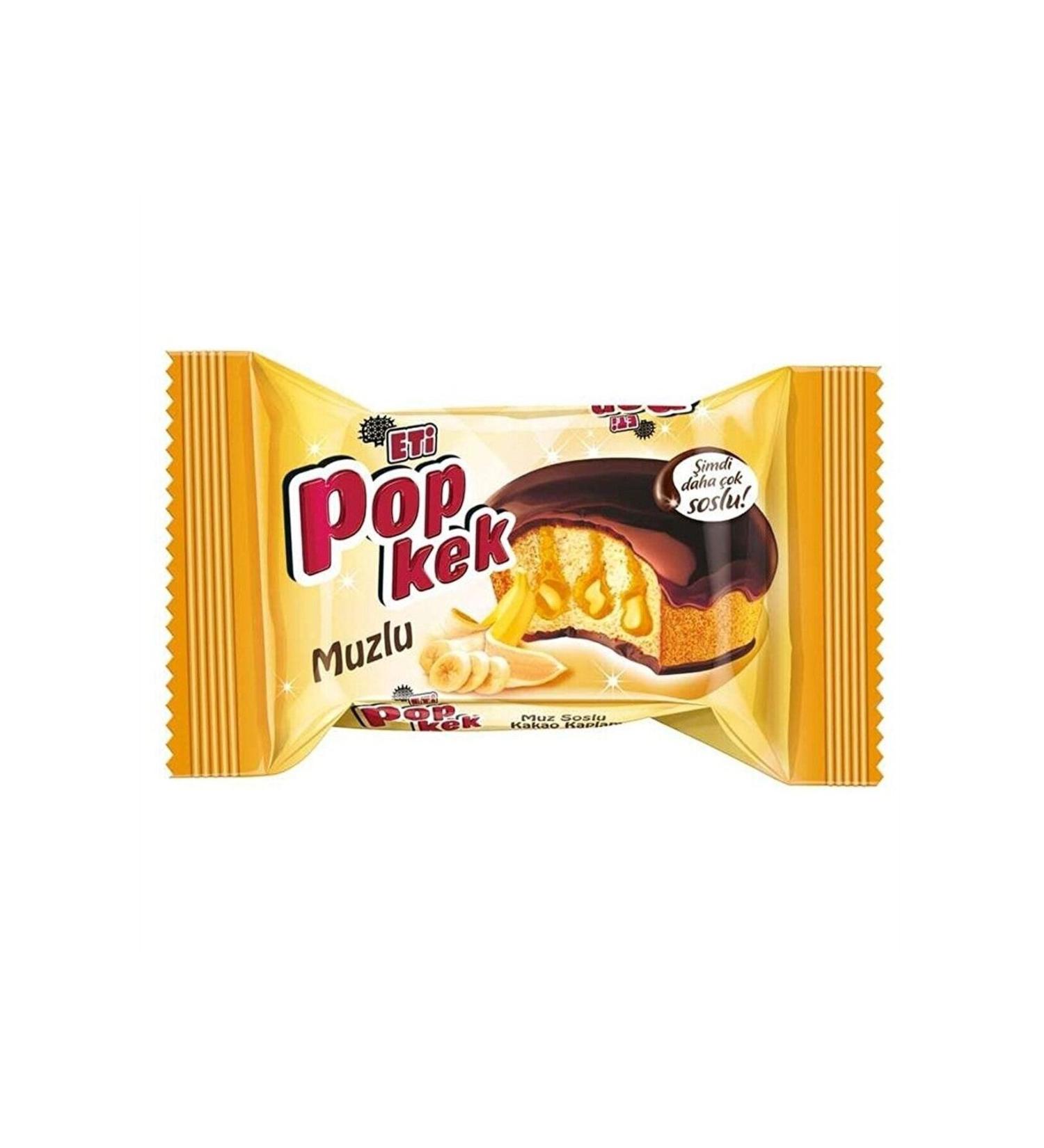 GROS Eti Popcake Banana 60 G 24 pieces