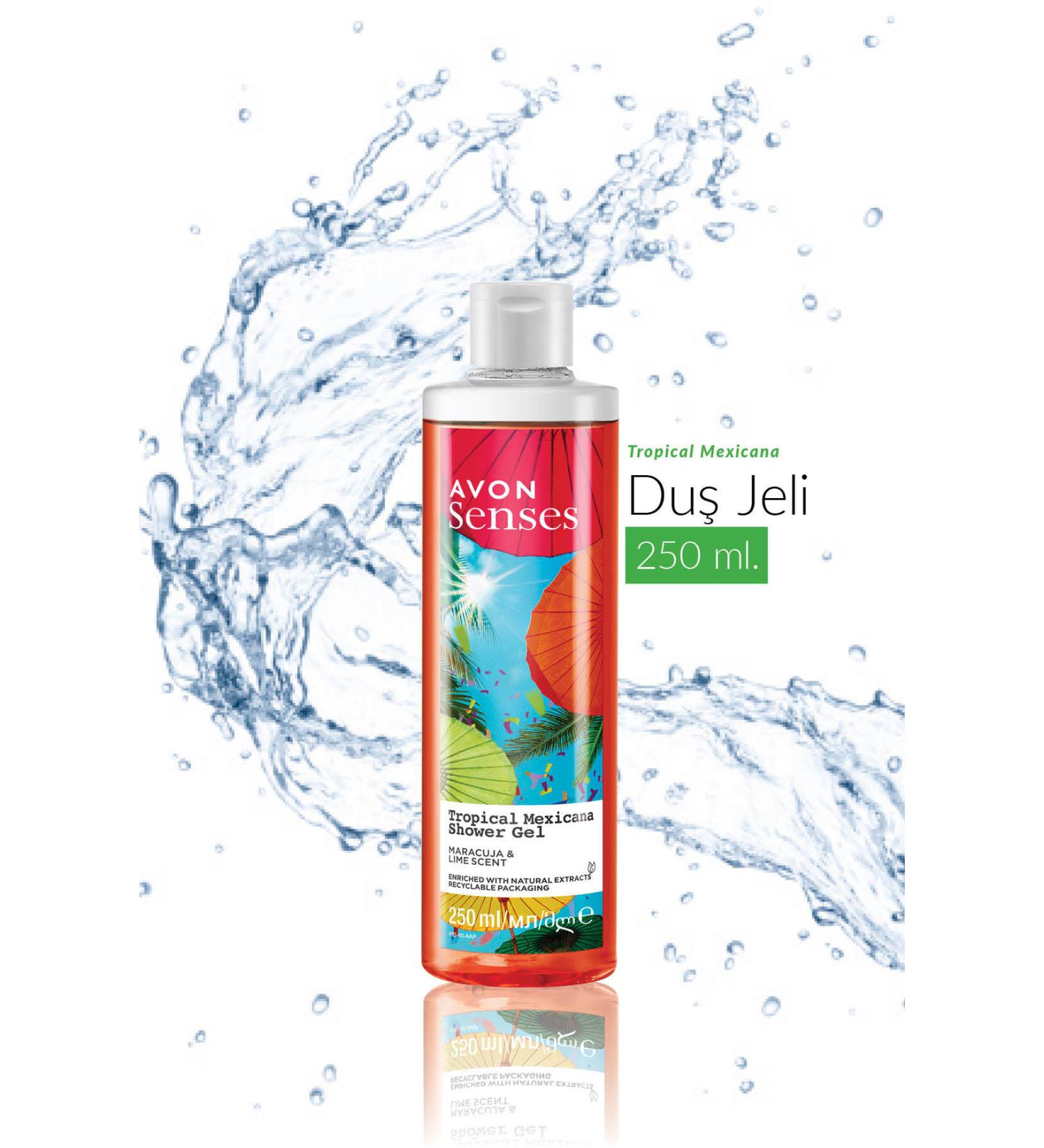 Avon Senses Tropical Mexicana Shower Gel 250ml