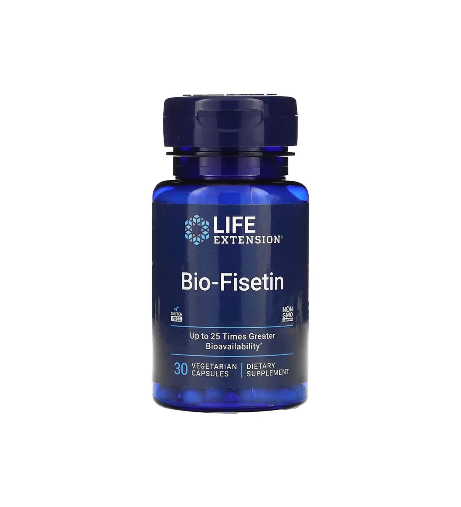 Life Extension Bio- Fisetin 30 Vegetarian Capsules