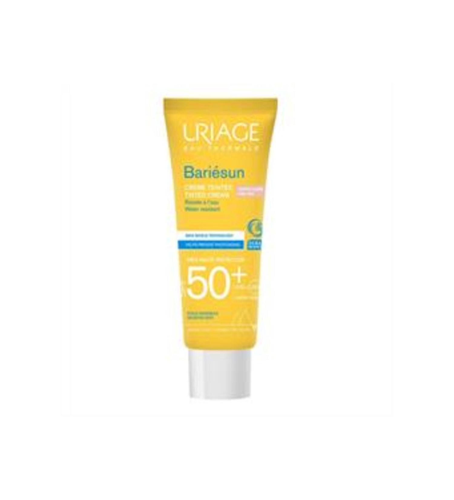 Baby ( CLAY MASK GIFT ) Uriage Bariesun Fair Tinted Sunscreen Cream SPF50+ 50ml ( 1 PIECE )