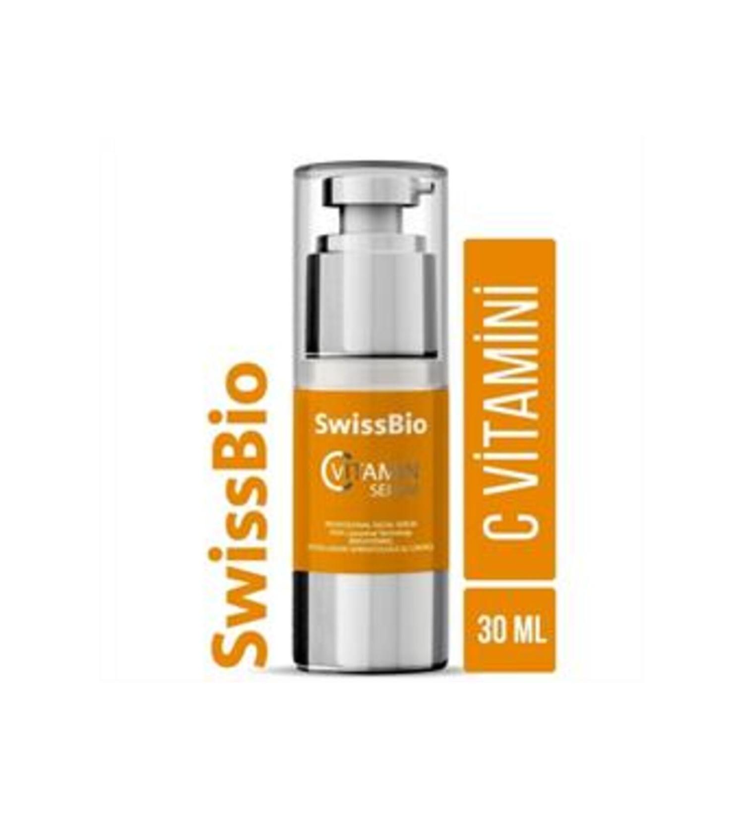 ( CLAY MASK GIFT ) SwissBio Vitamin C Serum 30ml ( 1 PIECE )