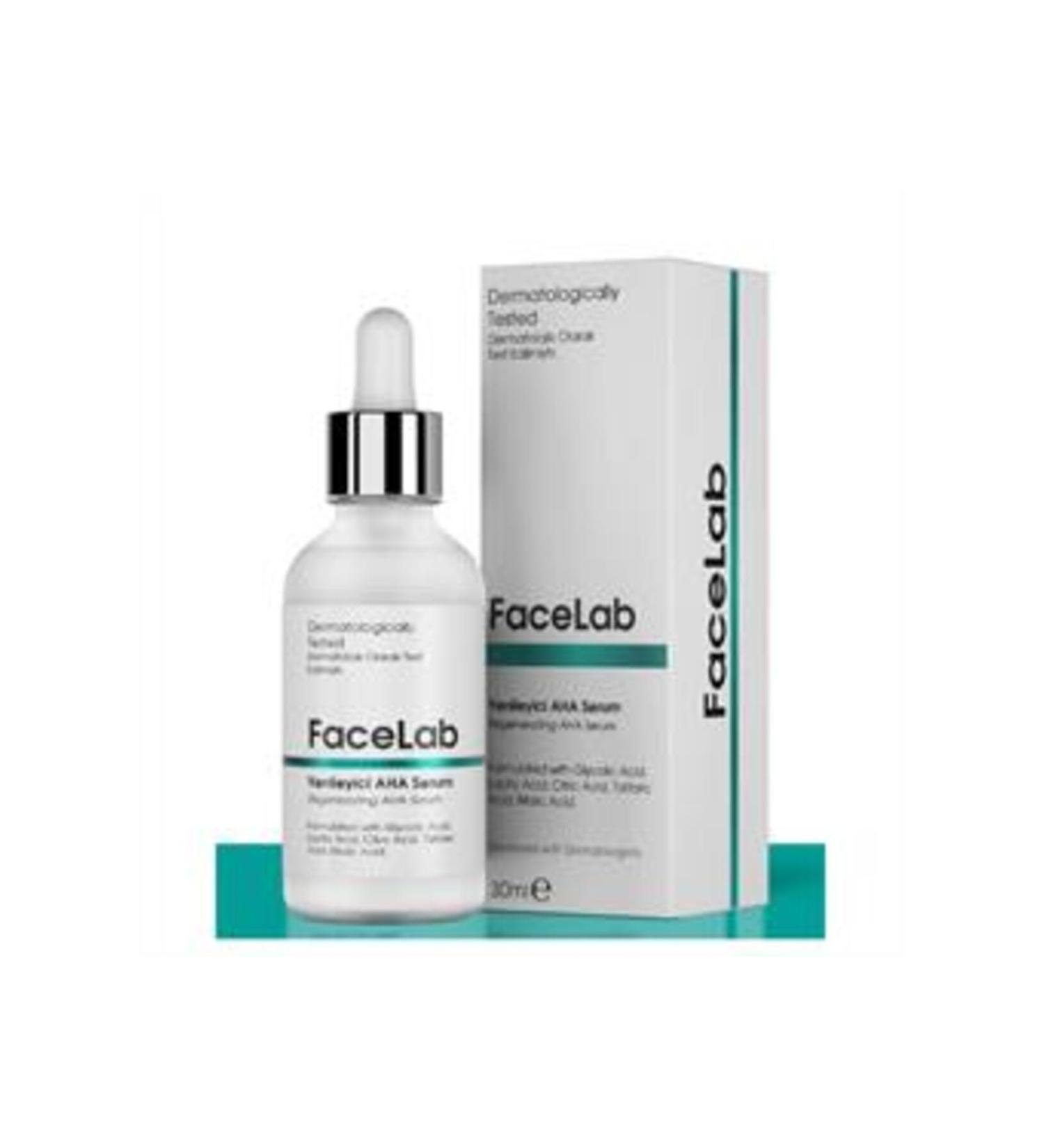 Baby ( CLAY MASK GIFT ) Facelab Renewing Aha Peeling Serum 30ml ( 1 PIECE )