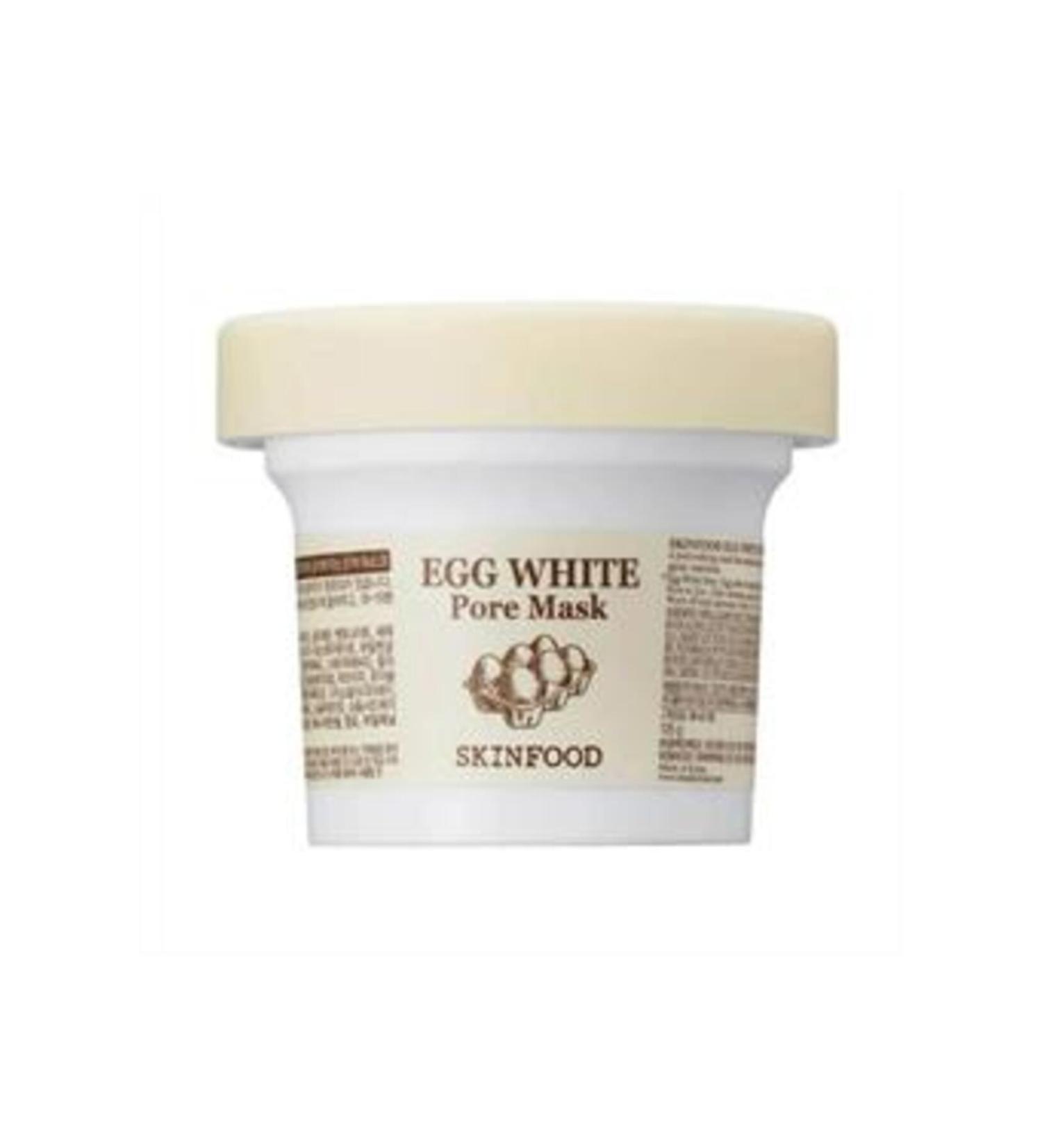 Baby ( CLAY MASK GIFT ) Skinfood Egg White Pore Pore Mask 125gr ( 1 PIECE )