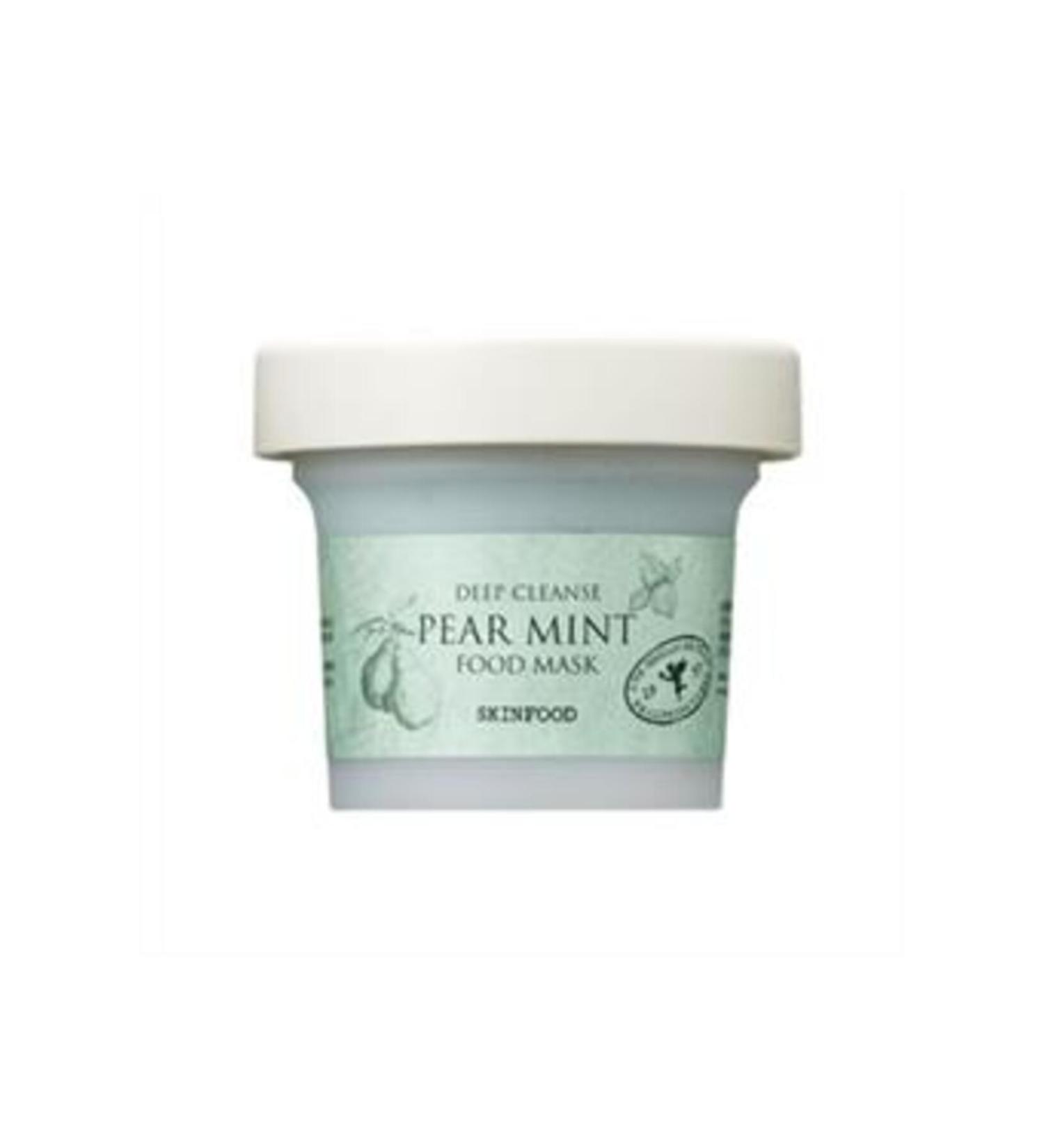 Baby ( CLAY MASK GIFT ) Skinfood Pear Mint Food Mask Skin Mask 120gr ( 1 PIECE )