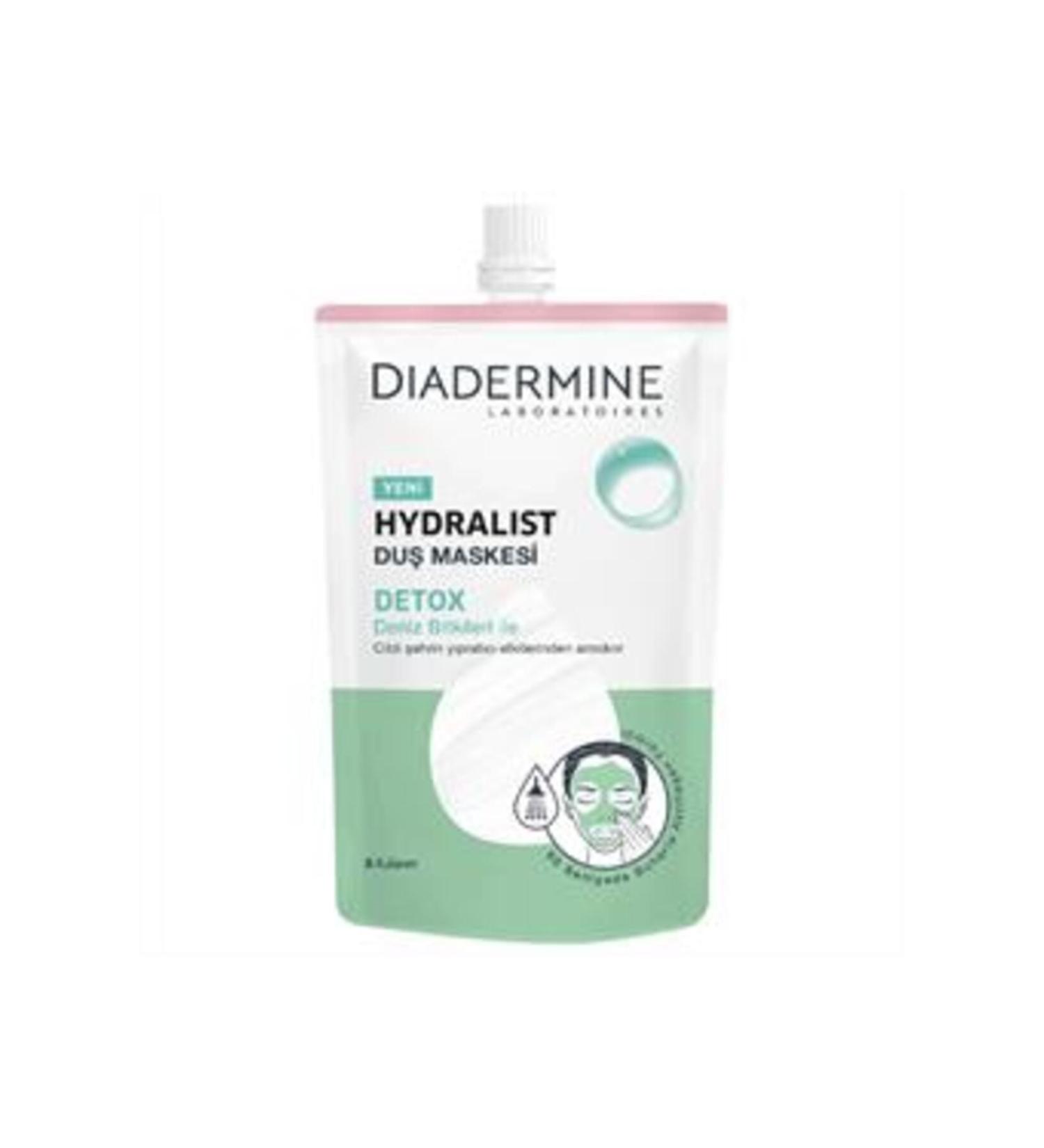 Diadermine ( CLAY MASK GIFT ) Diadermine Hydralist Shower Mask Detox 50ml ( 1 PIECE )