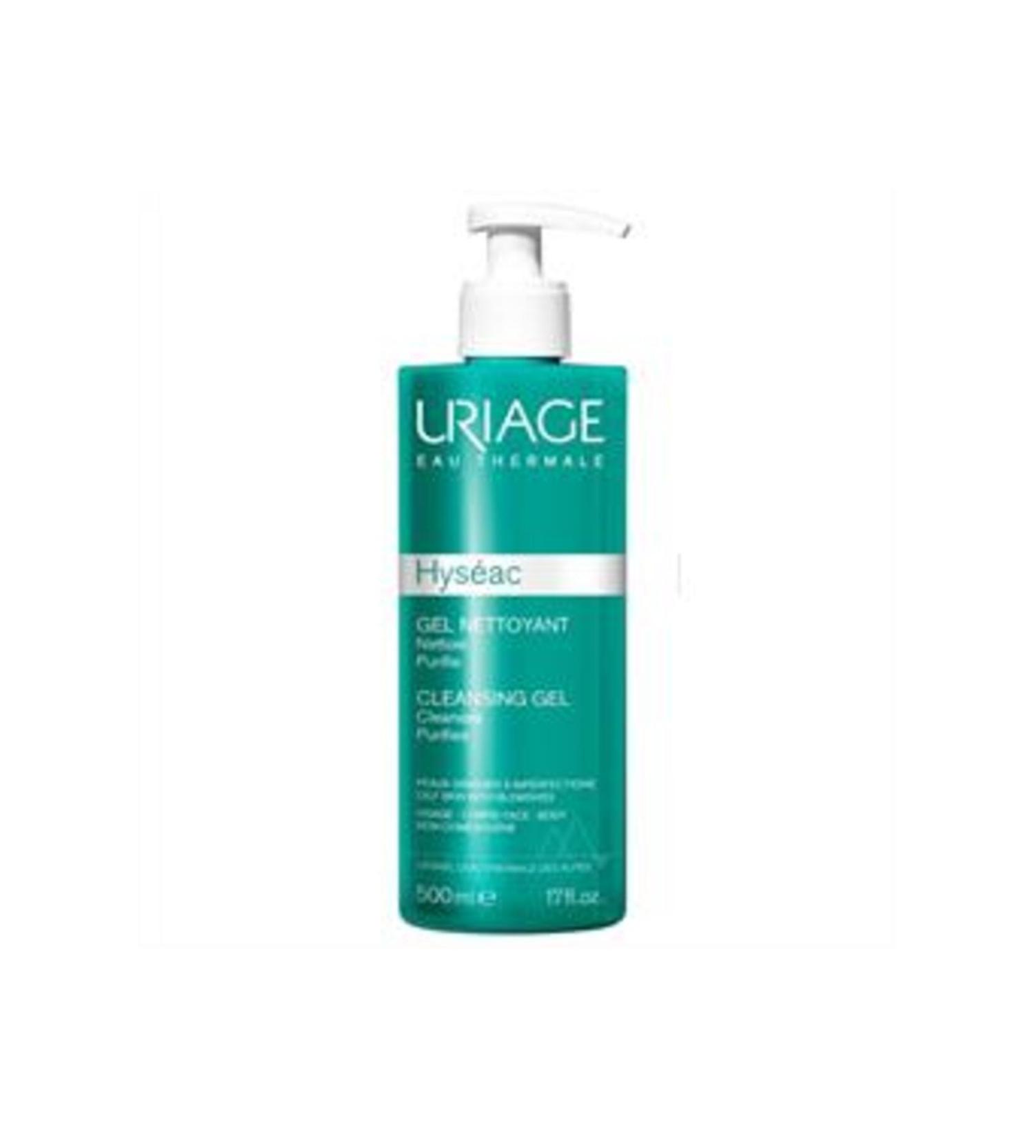 Baby ( CLAY MASK GIFT ) Uriage Hyseac Gel Nettoyant Acne Prone Cleansing Gel 500ml ( 1 PIECE )