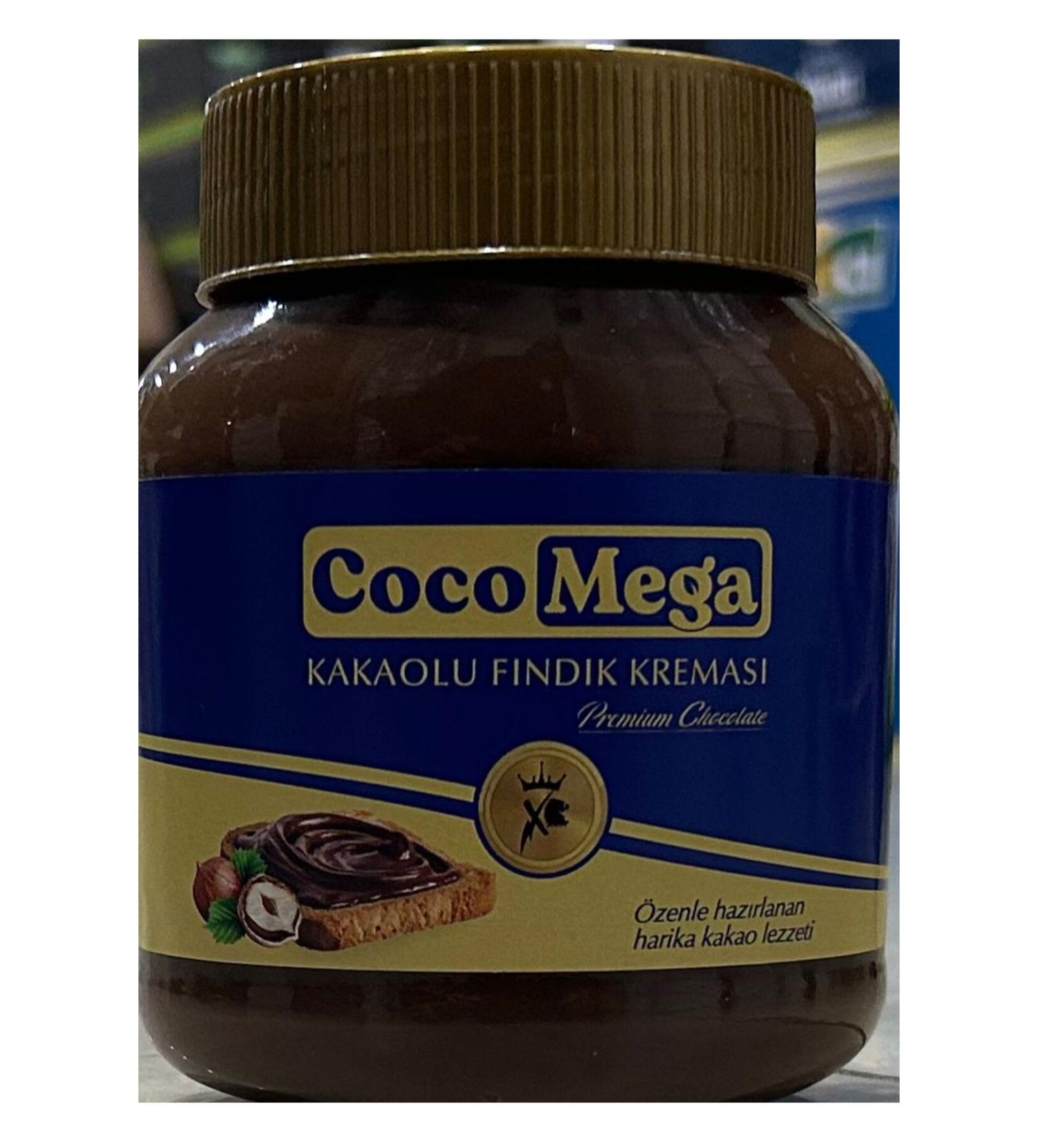 COCOMEGA COCO MEGA COCOA HAZELNUT CREAM 750GR