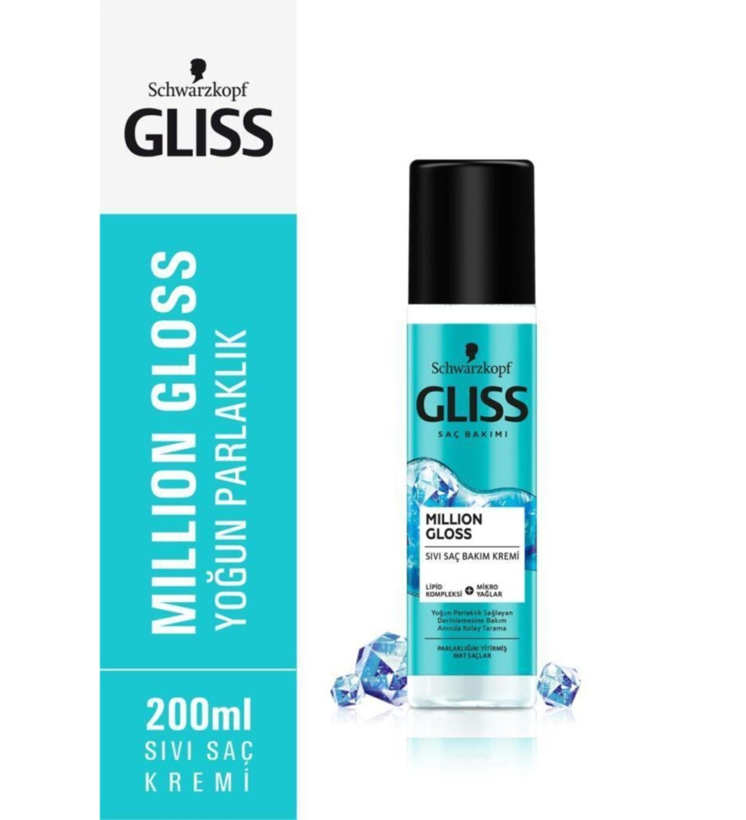 Gliss Million Gloss Liquid Conditioner 200 ml - Buy Online on GoSupps.com